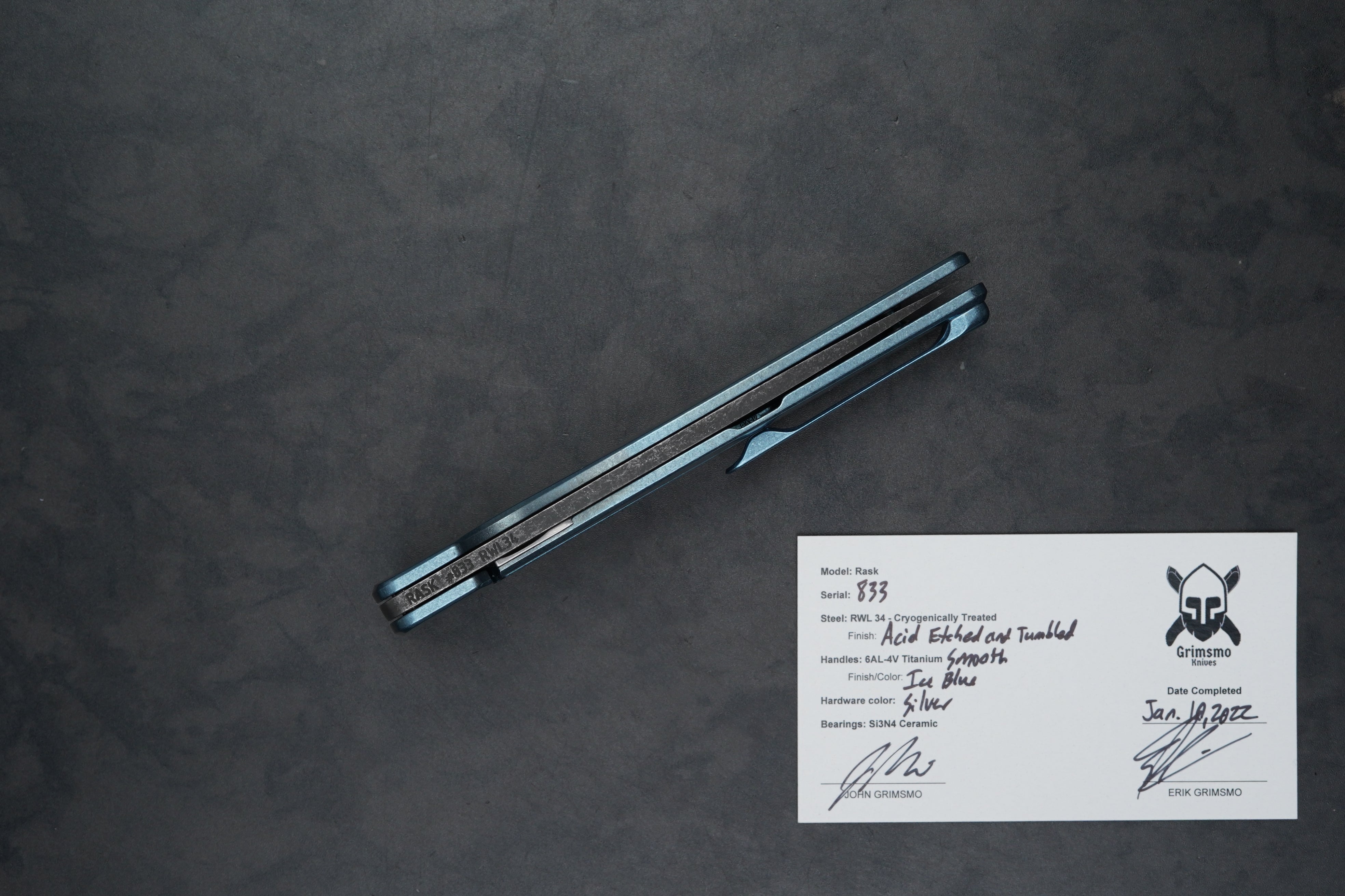 Rask #833 7834590113