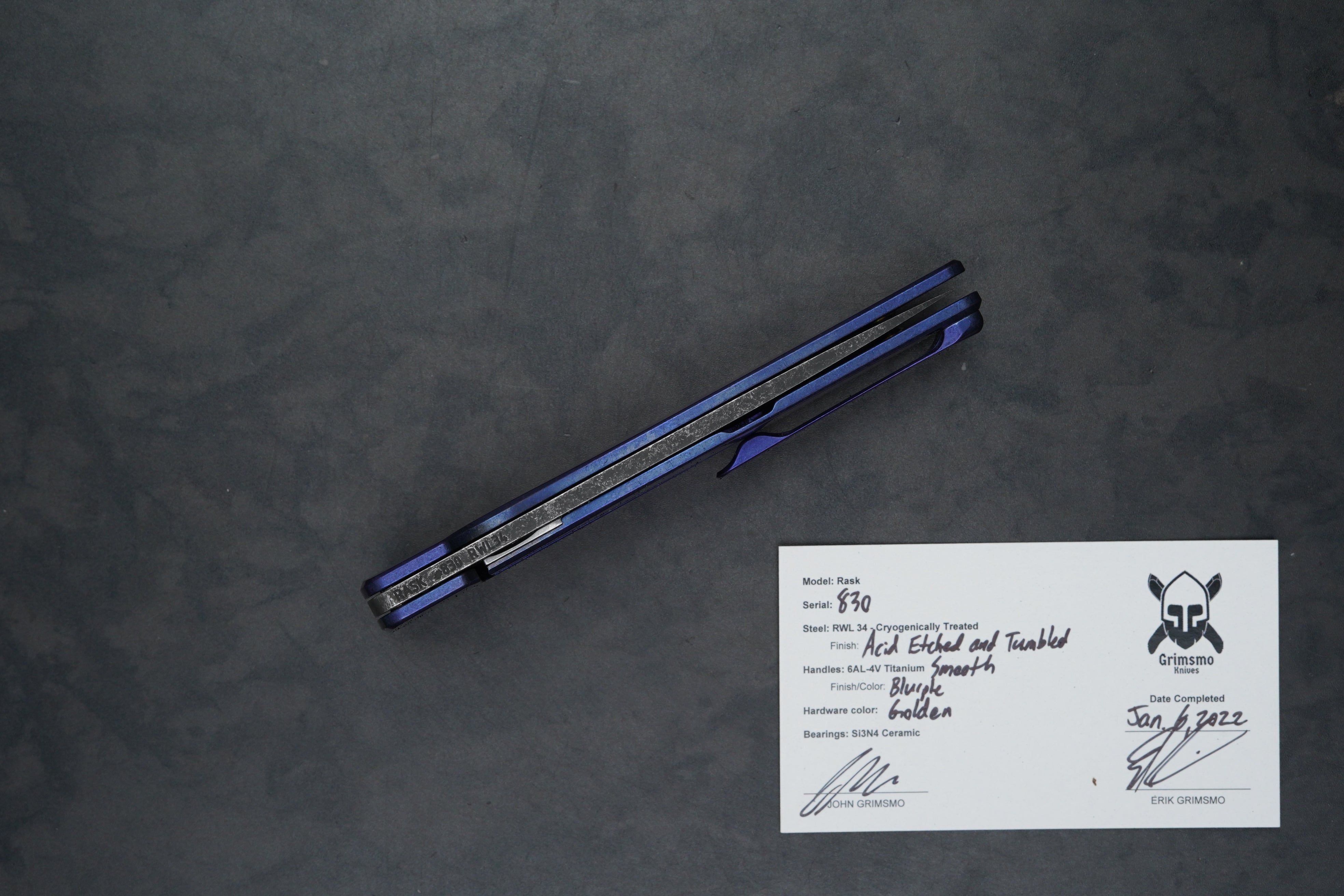 Rask #830 7854930111