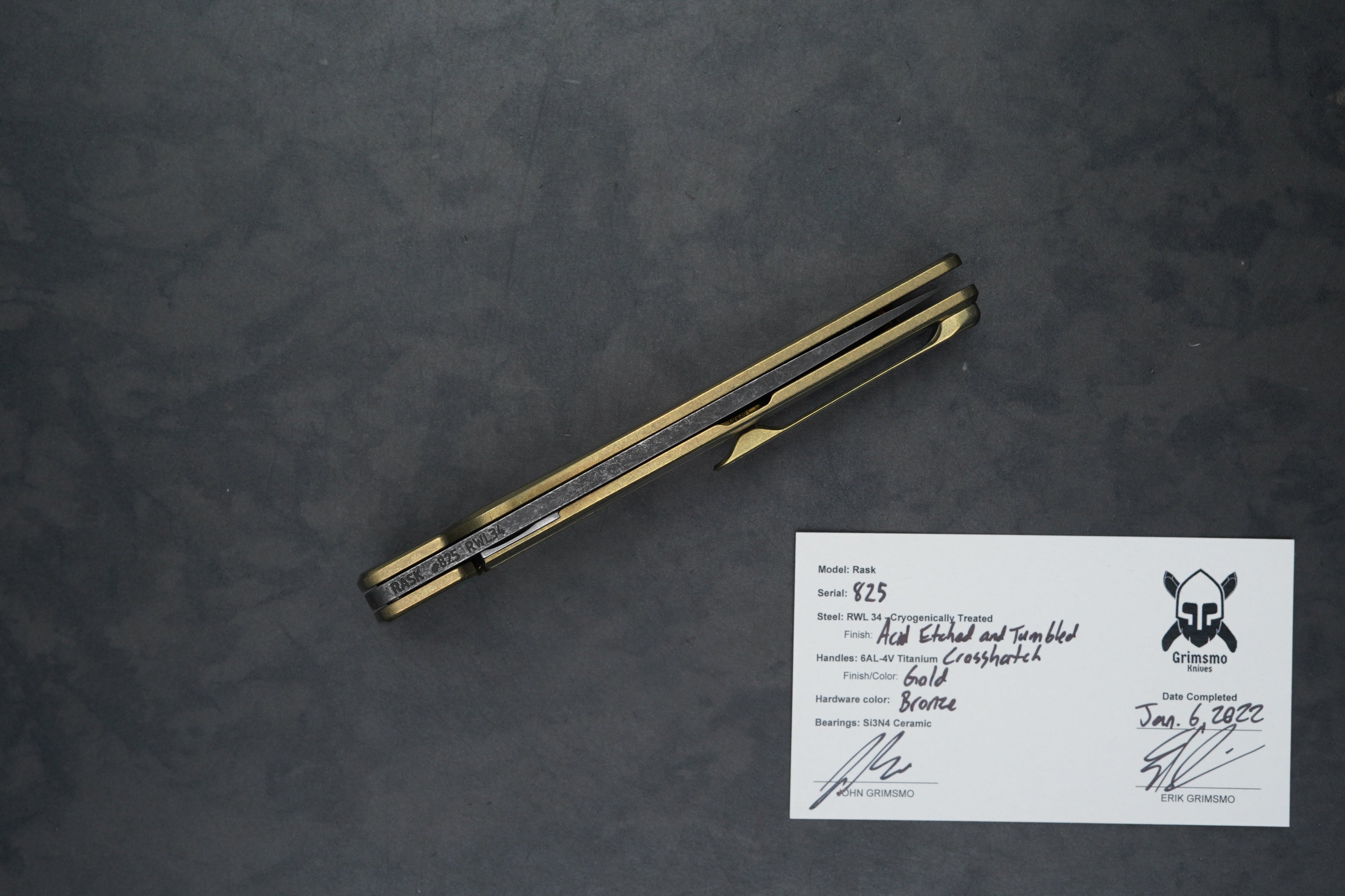 Rask #825 4357890111