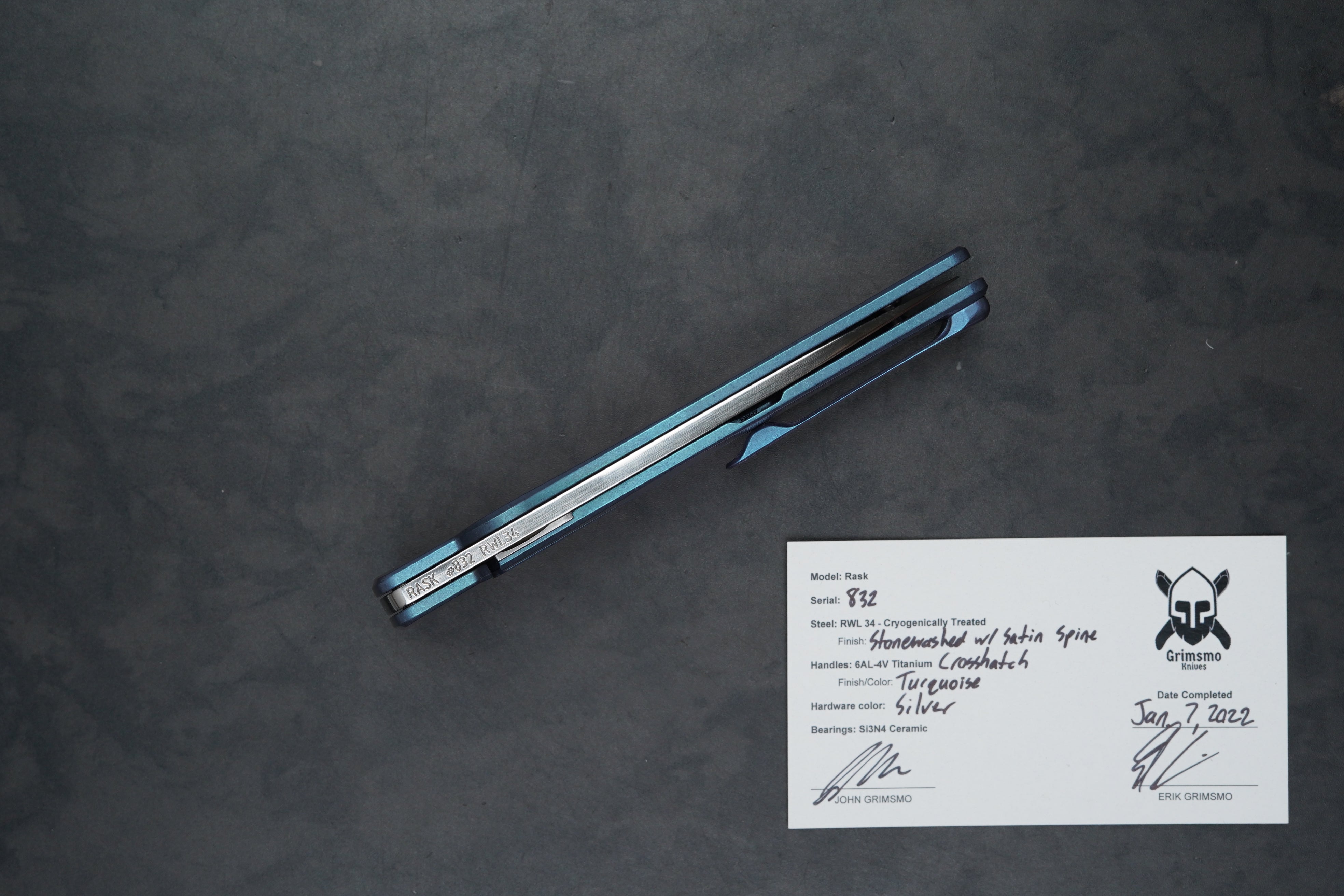 Rask #832 5478390111