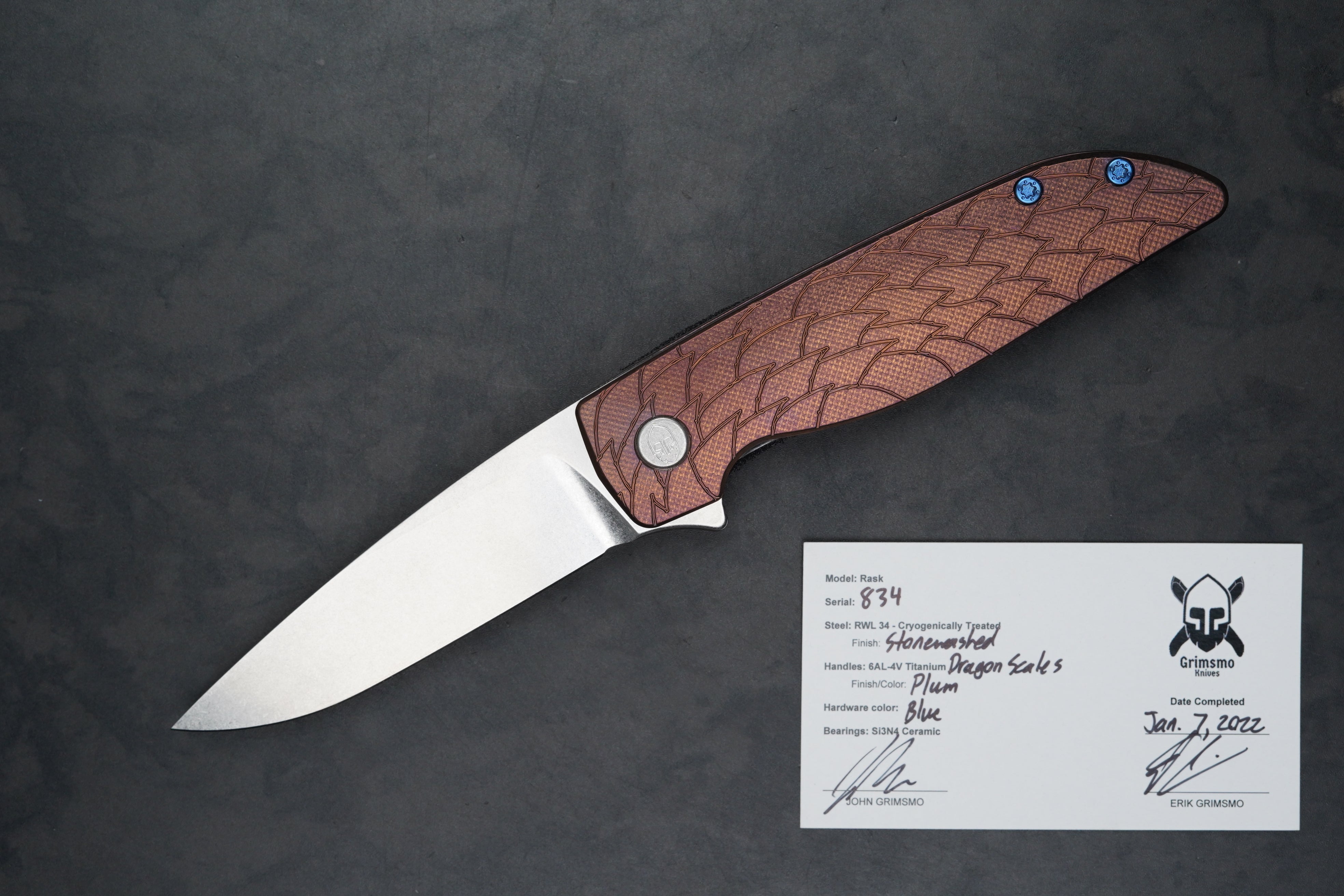 Rask #834 7834590113