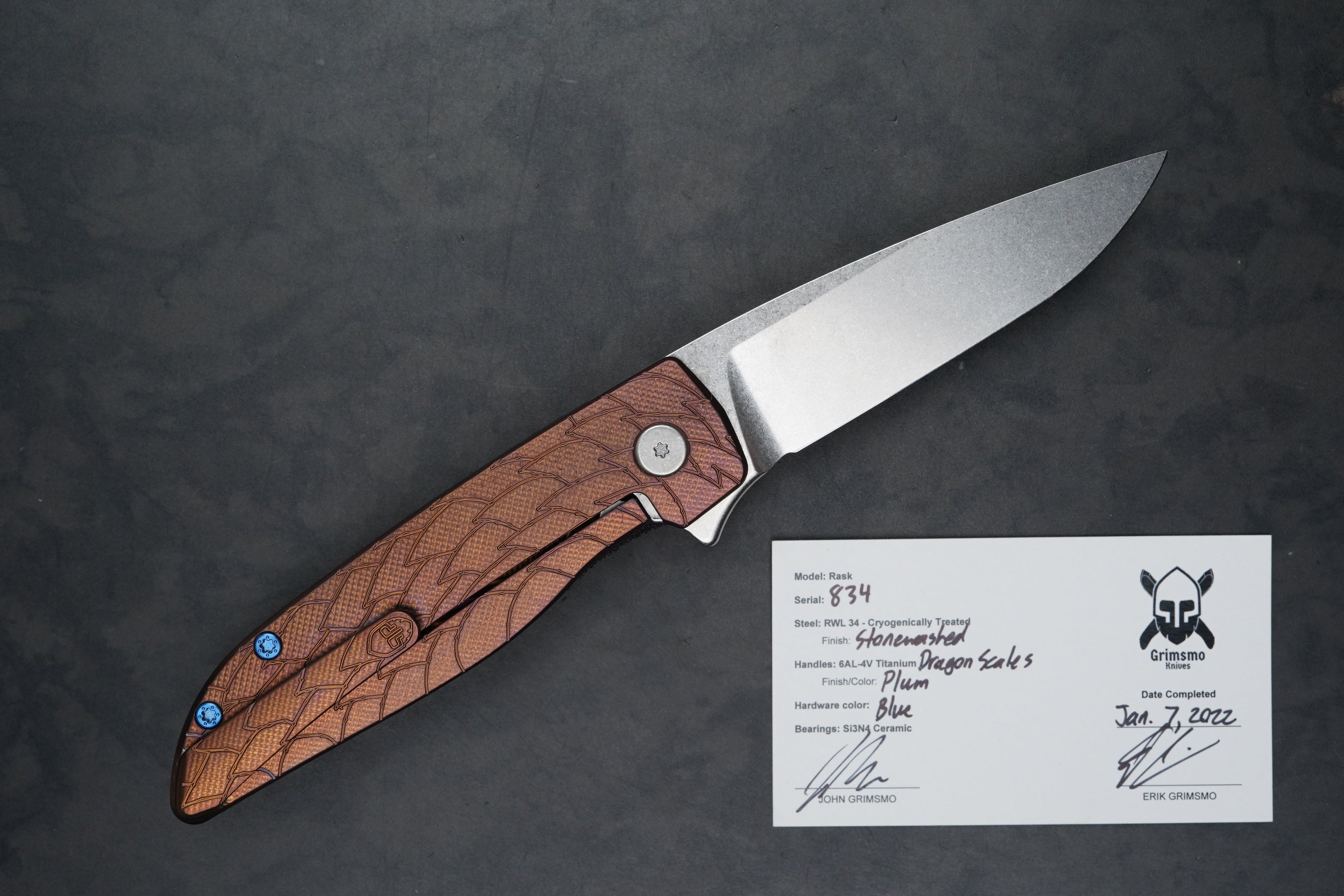 Rask #834 7834590113