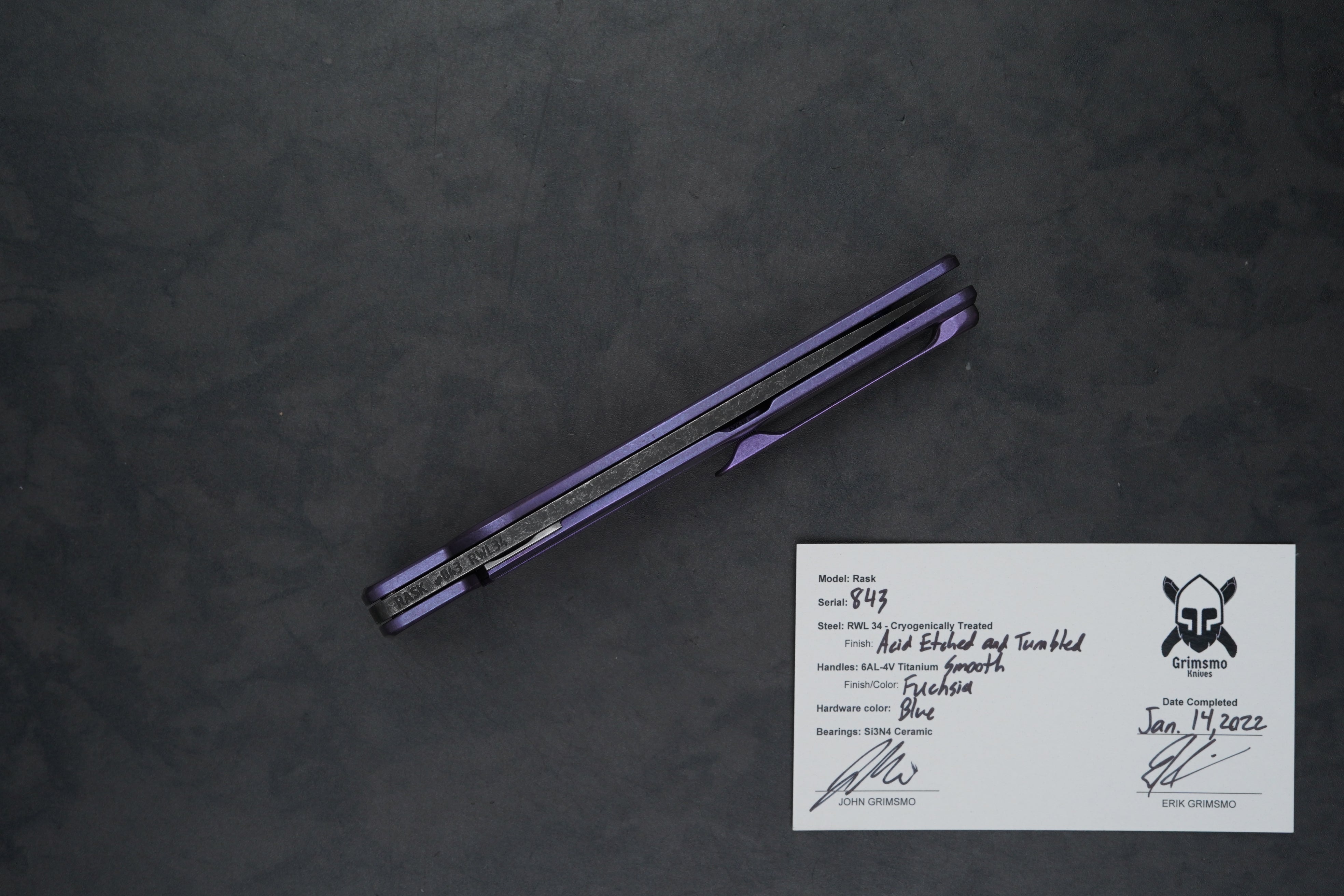 Rask #843 5437890119