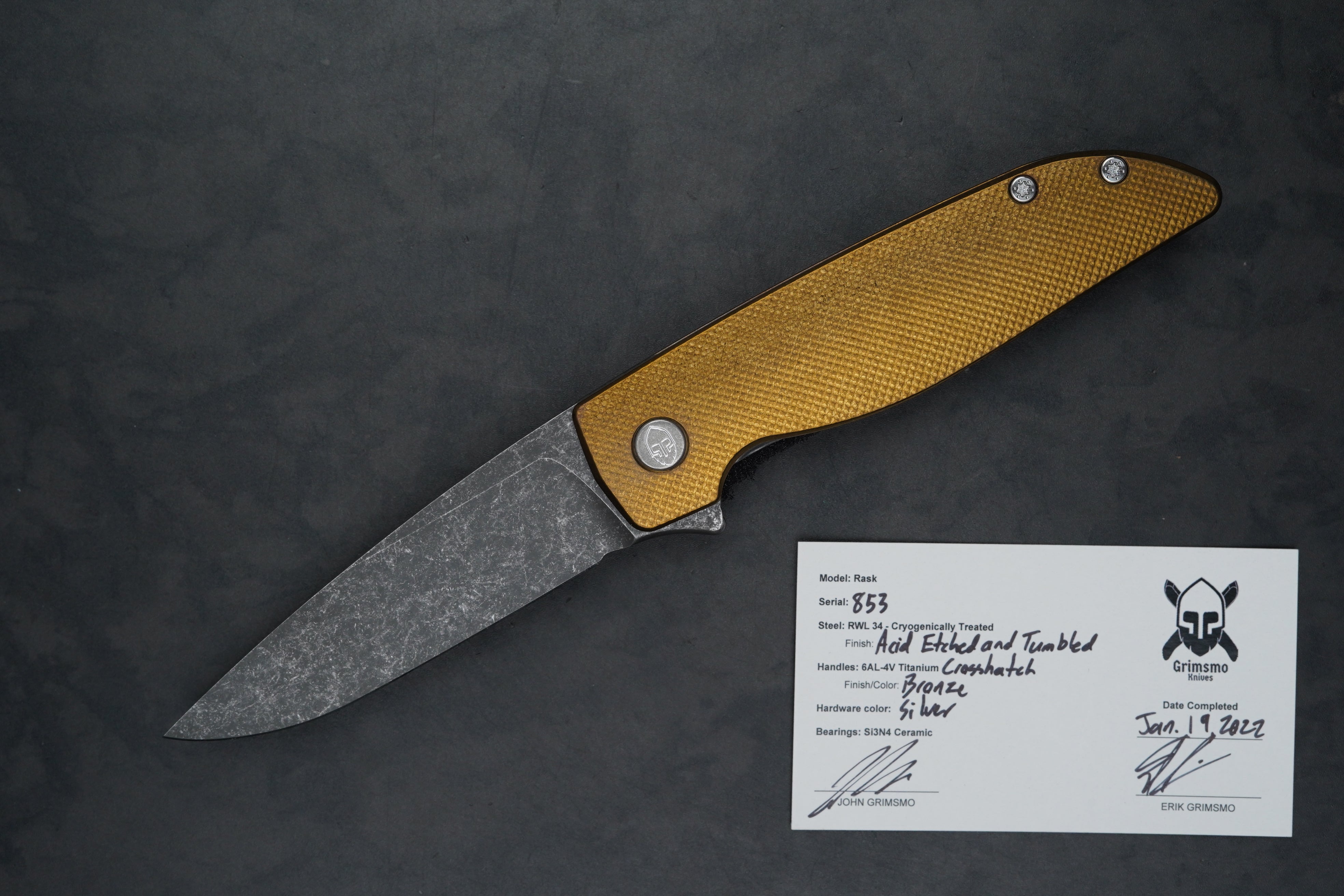 Rask #853 7584390124