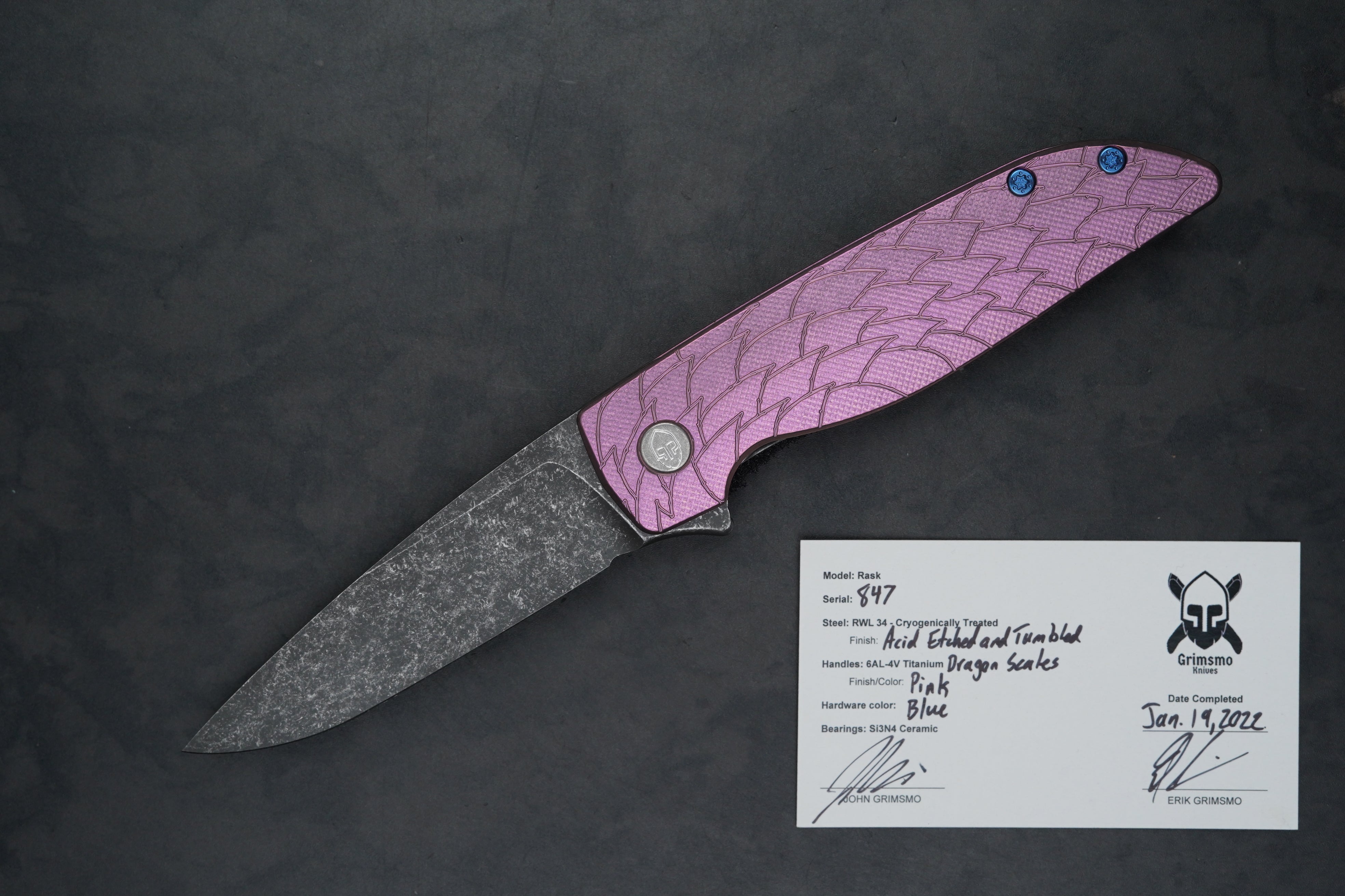 Rask #847 4357890124