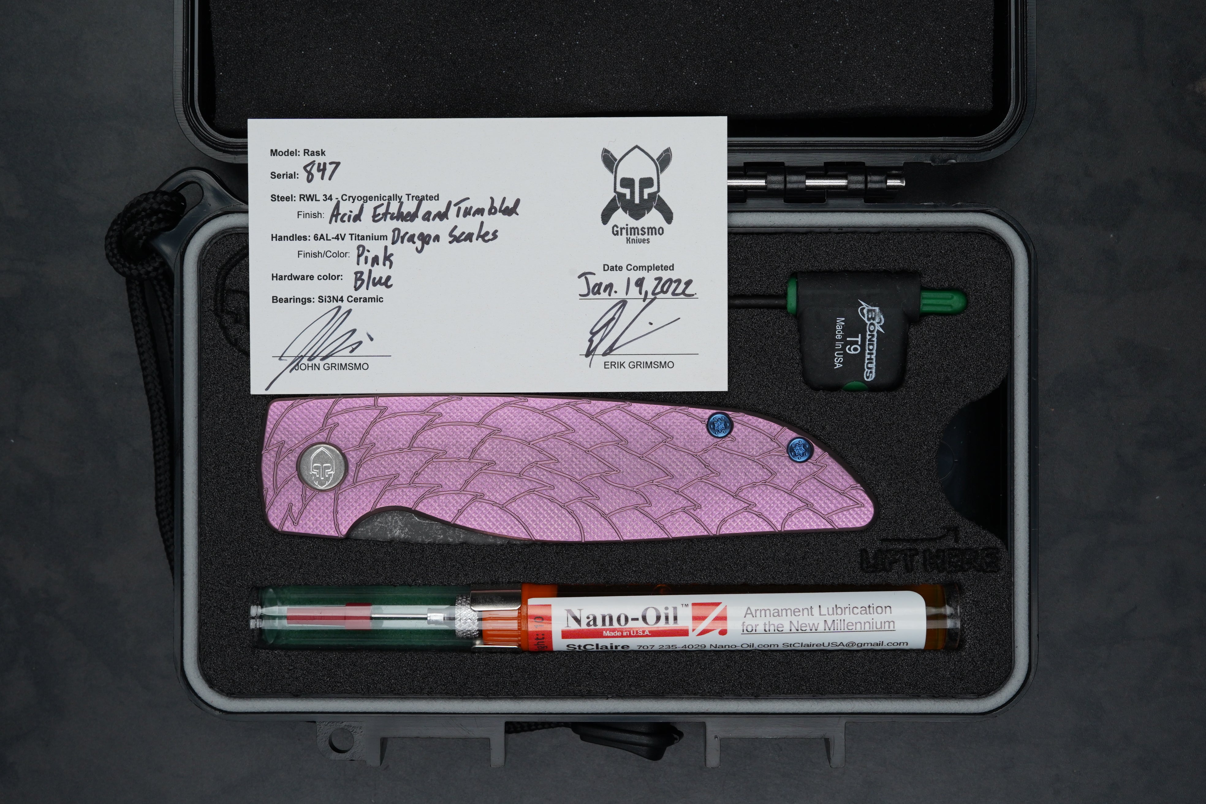 Rask #847 4357890124