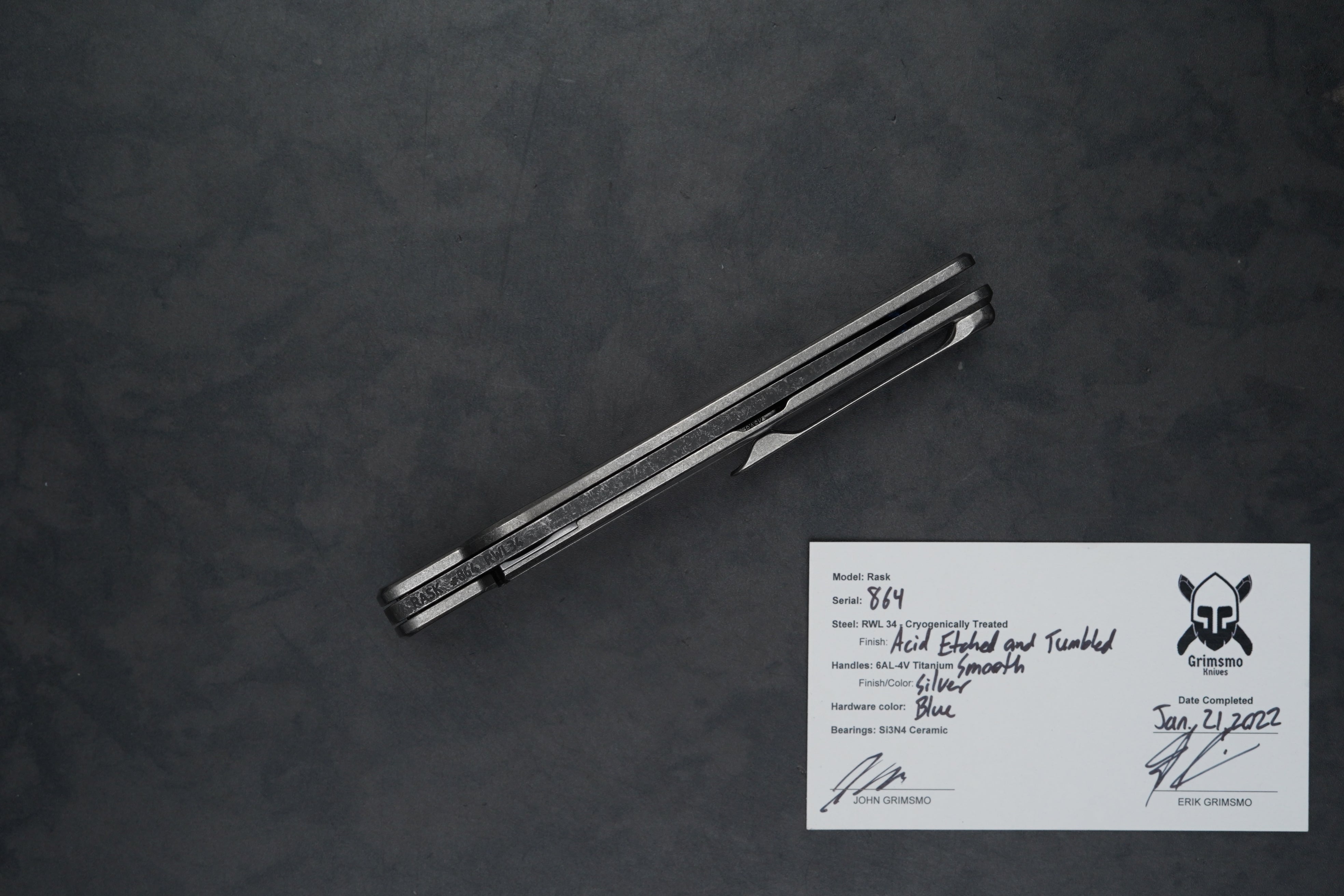 Rask #864 3247890125