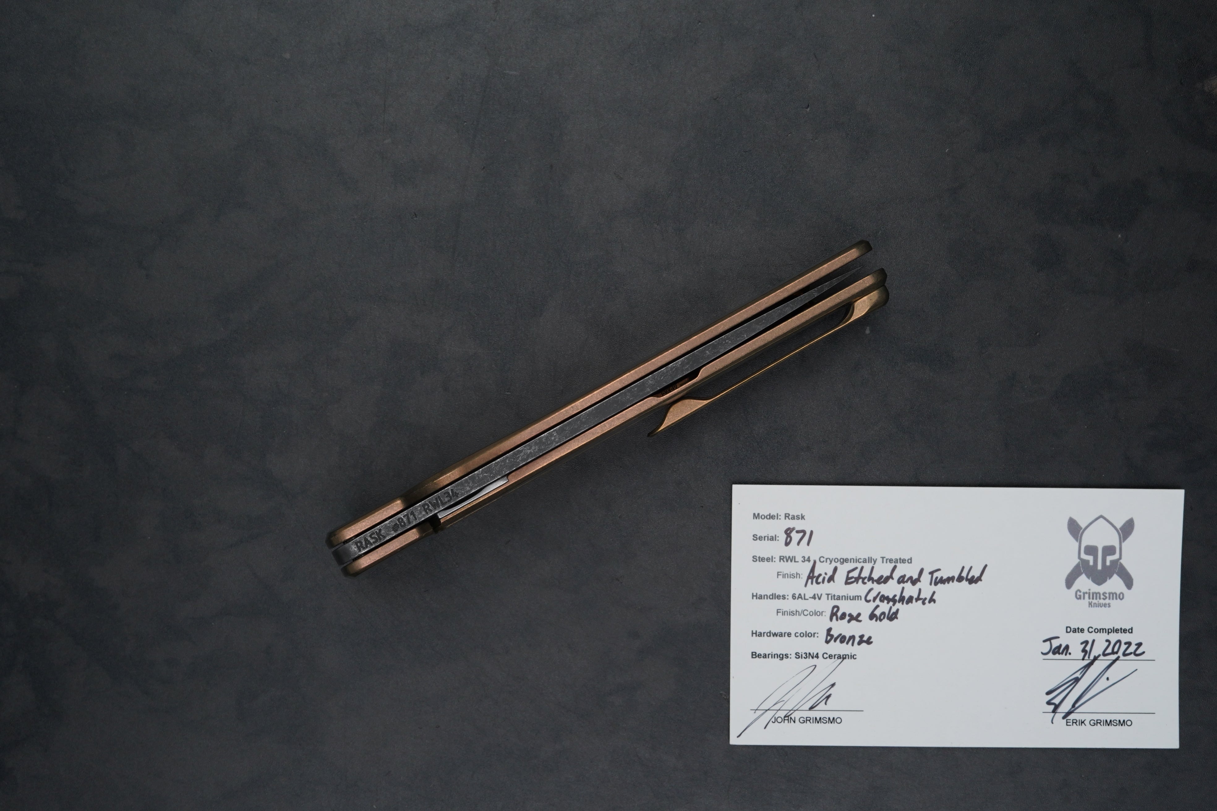 Rask #871 4758930201