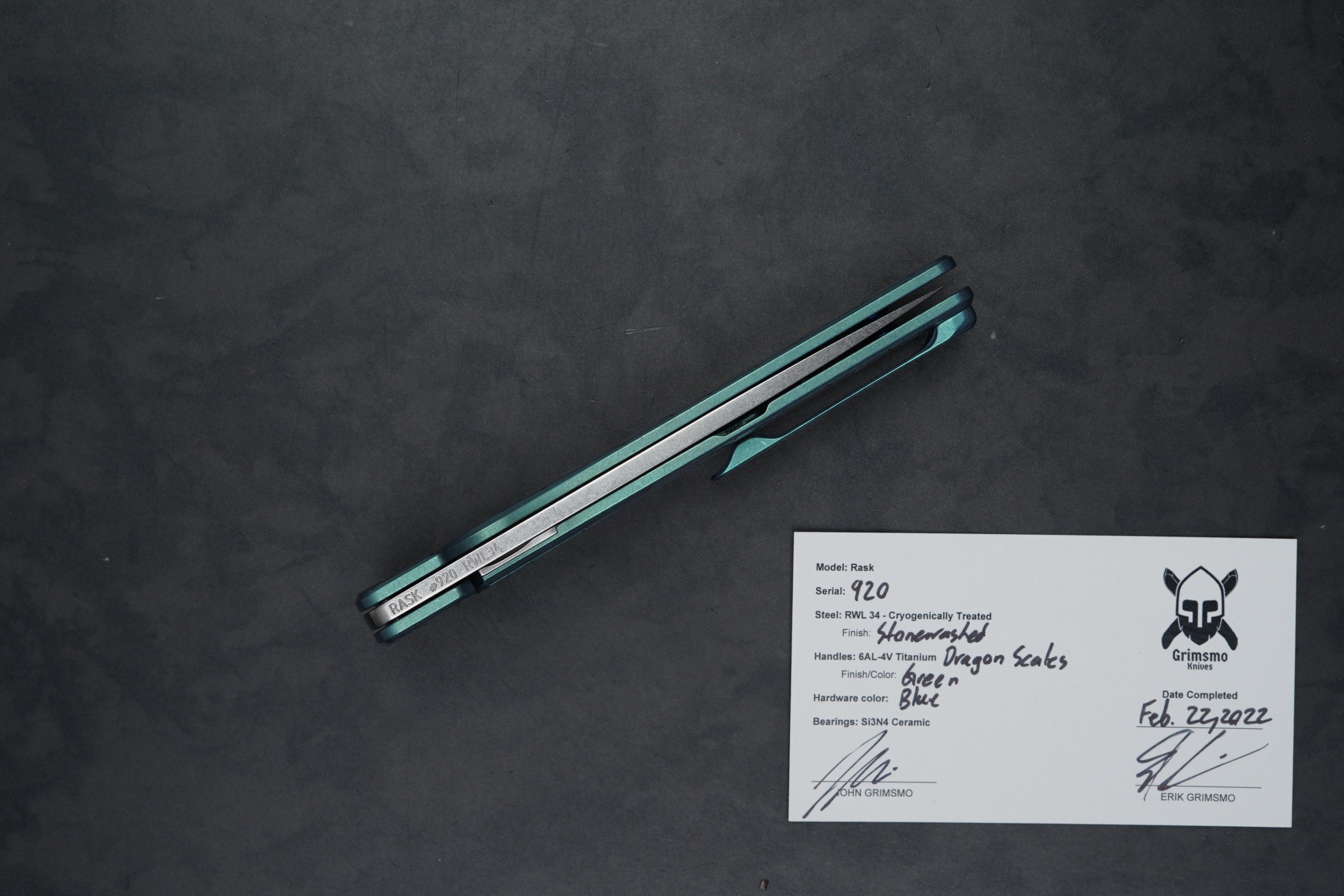 Rask #920 5473890224