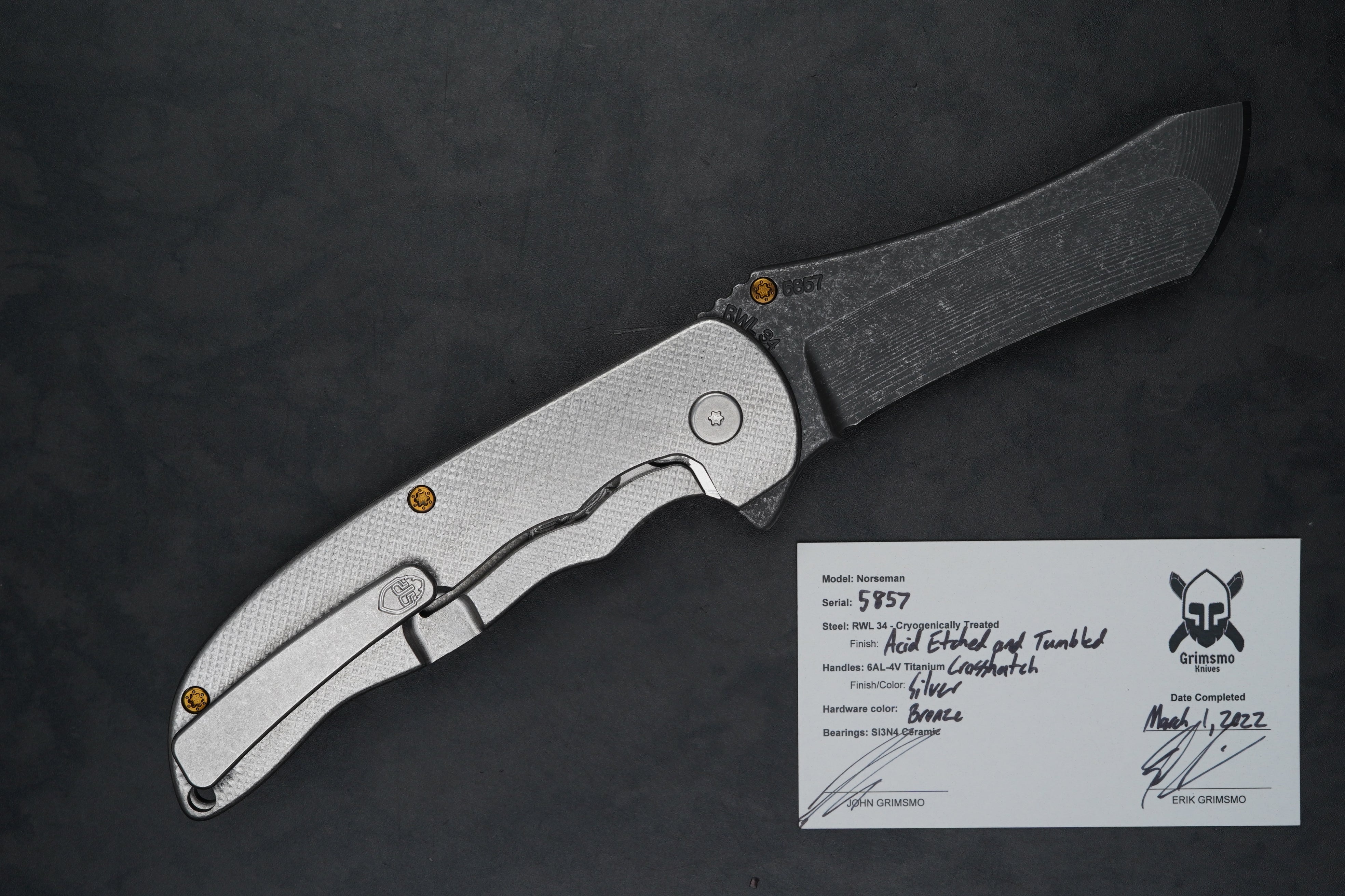 Norseman #5857 8574930303