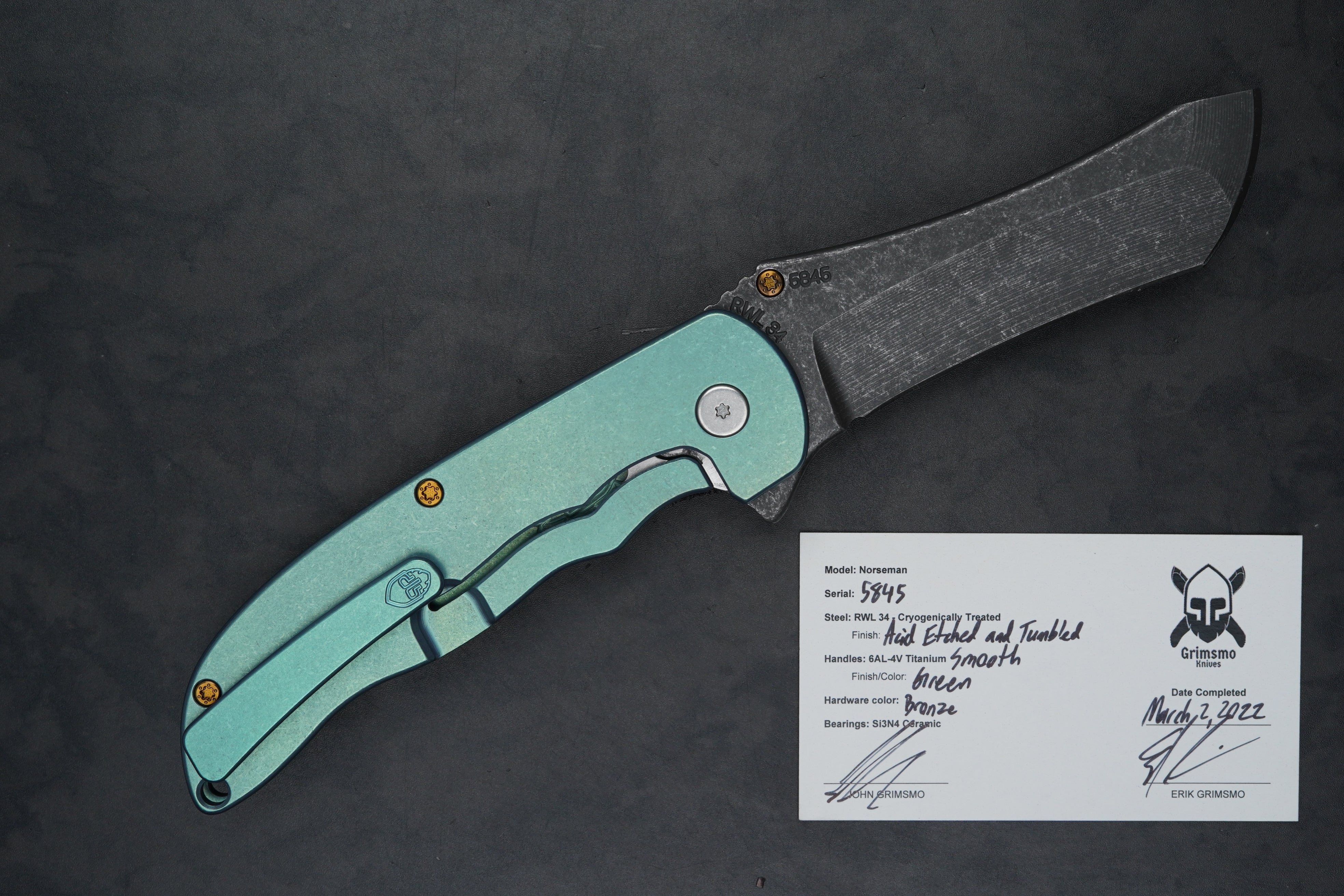 Norseman #5845 5478930304