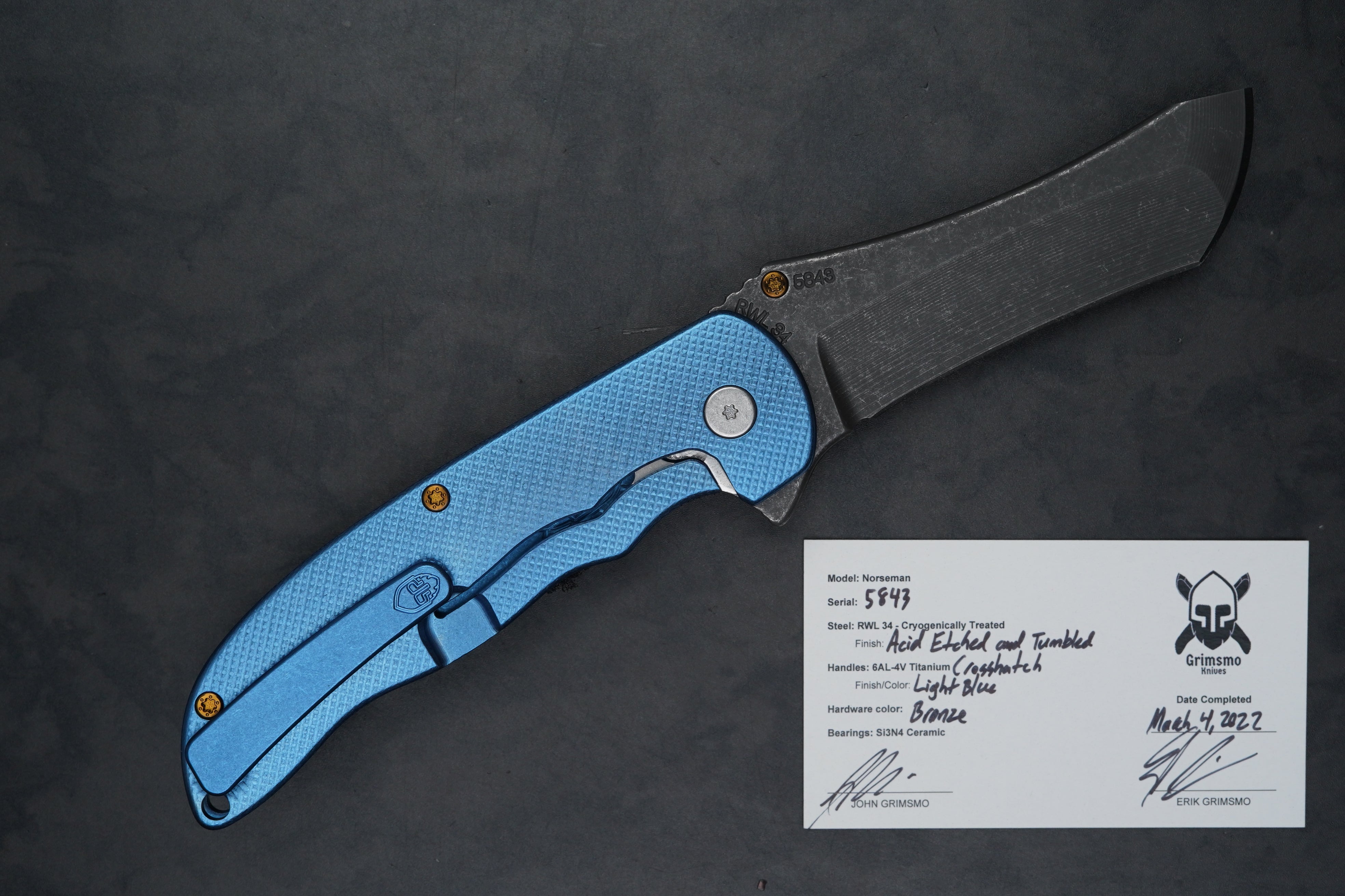 Norseman #5843 3457890308