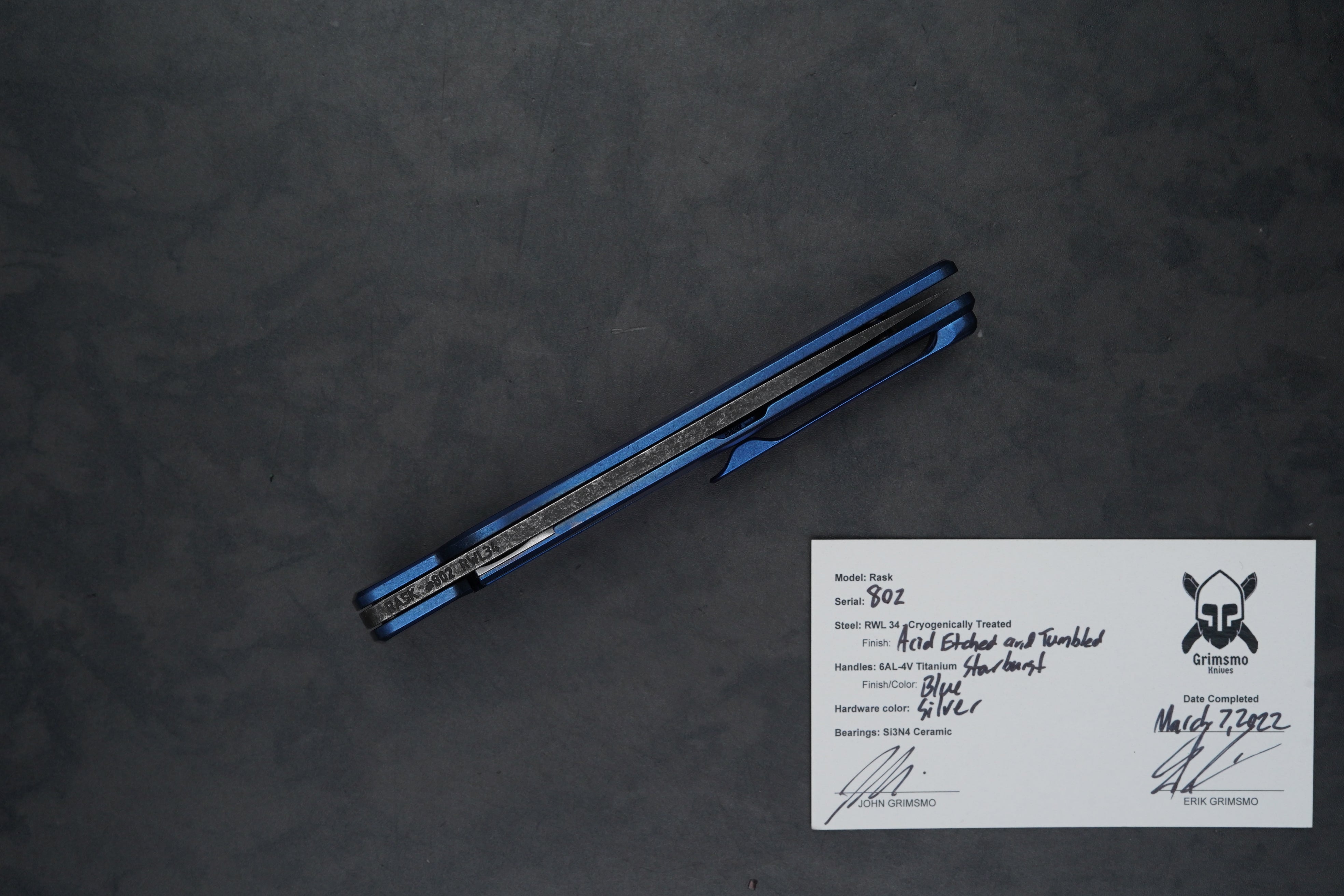 Rask #802 4573890308