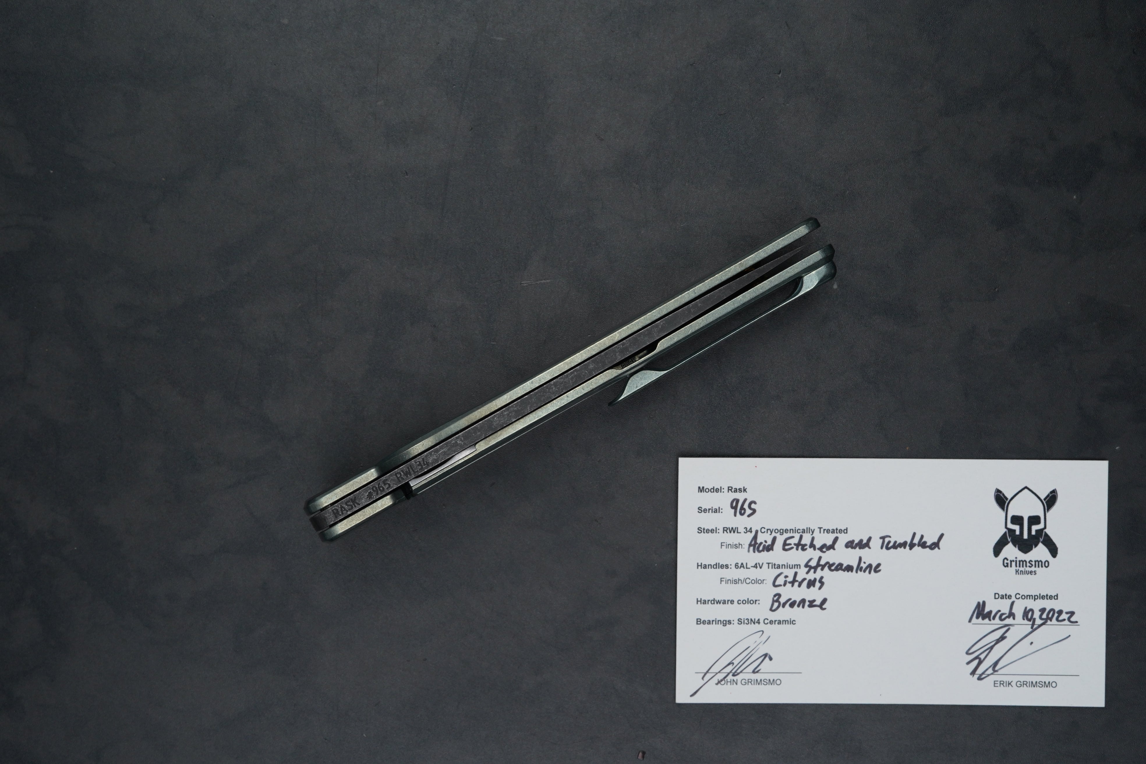 Rask #965 8579430314