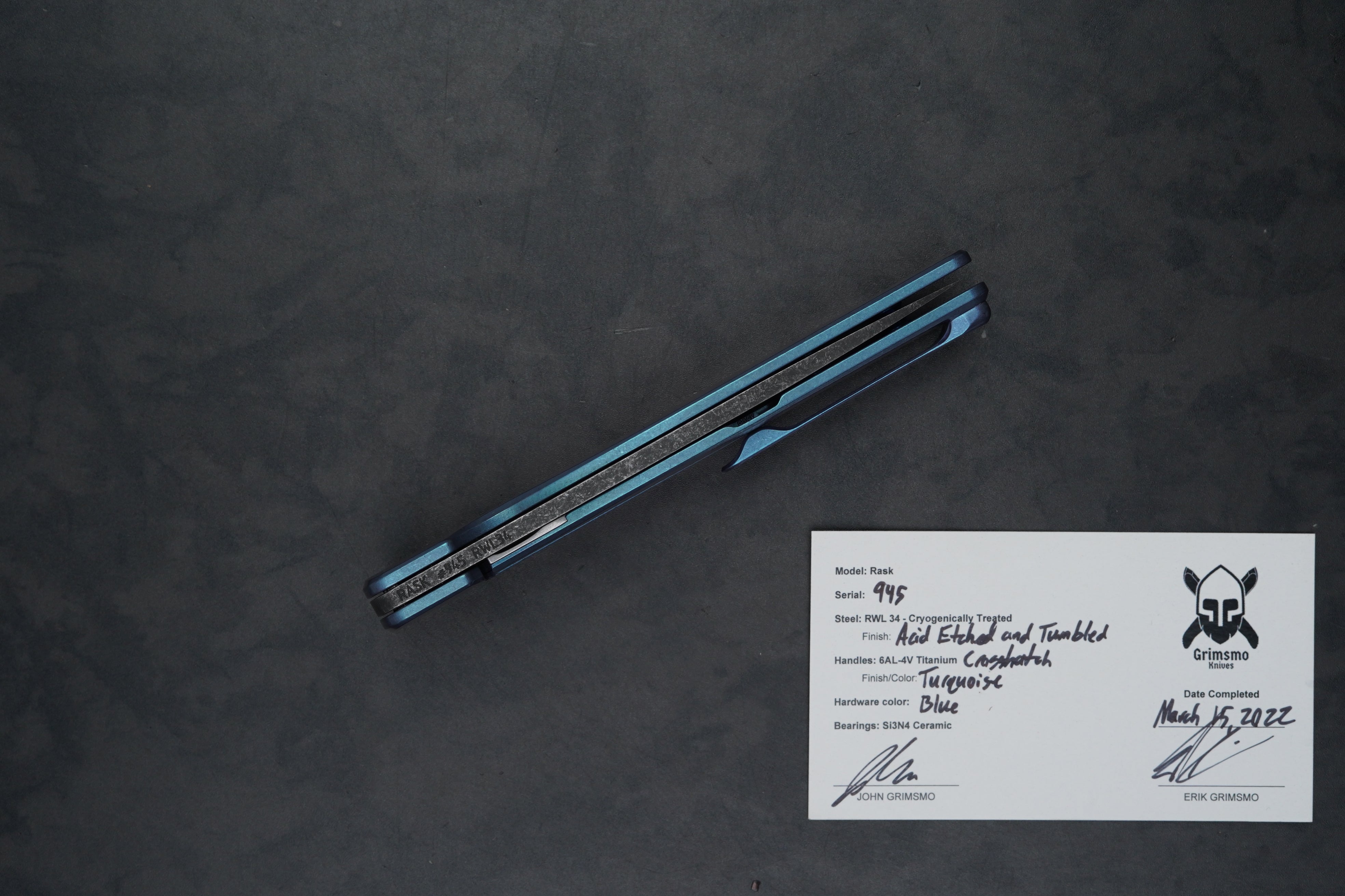 Rask #945 5478390317