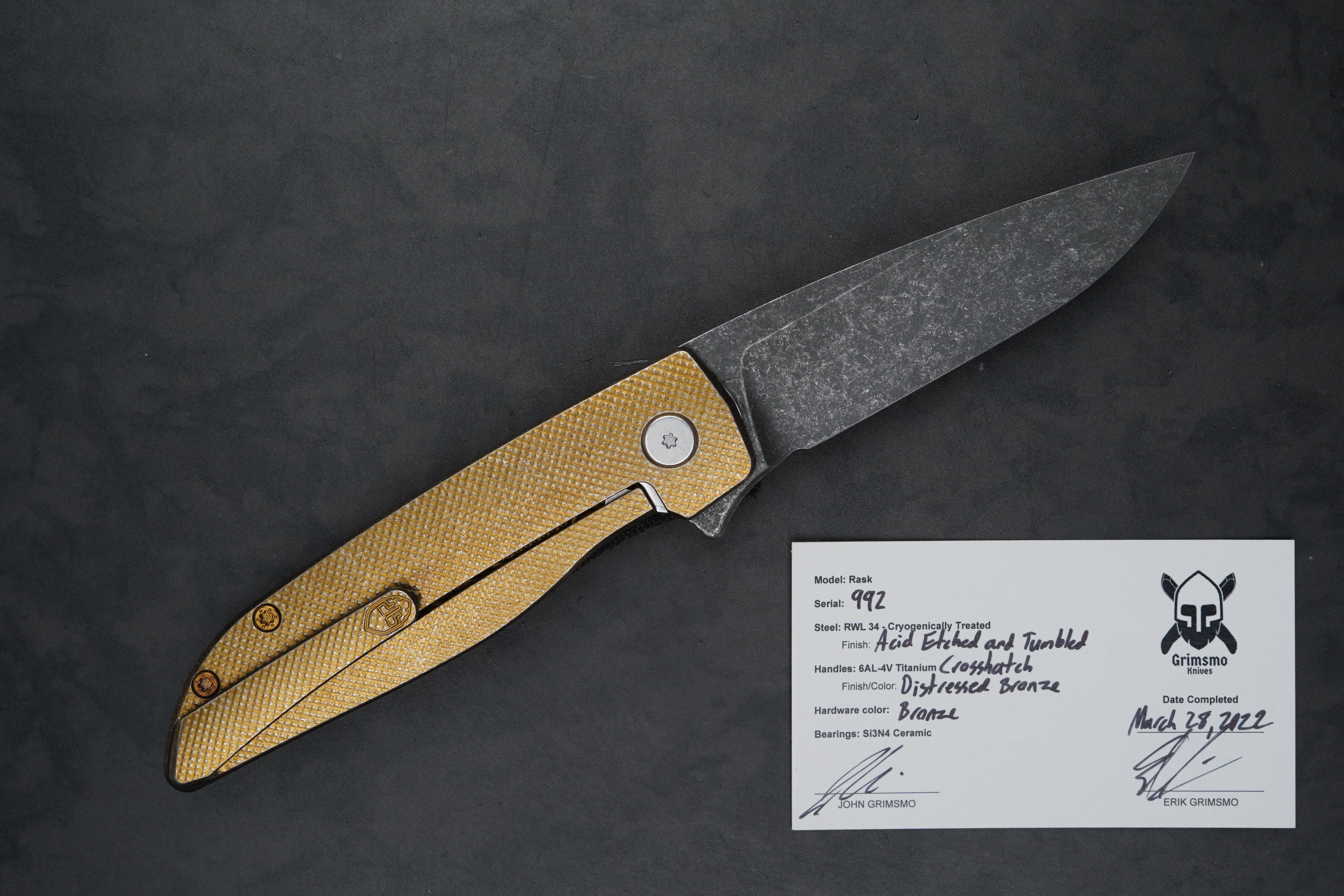 Rask #992 8759430329