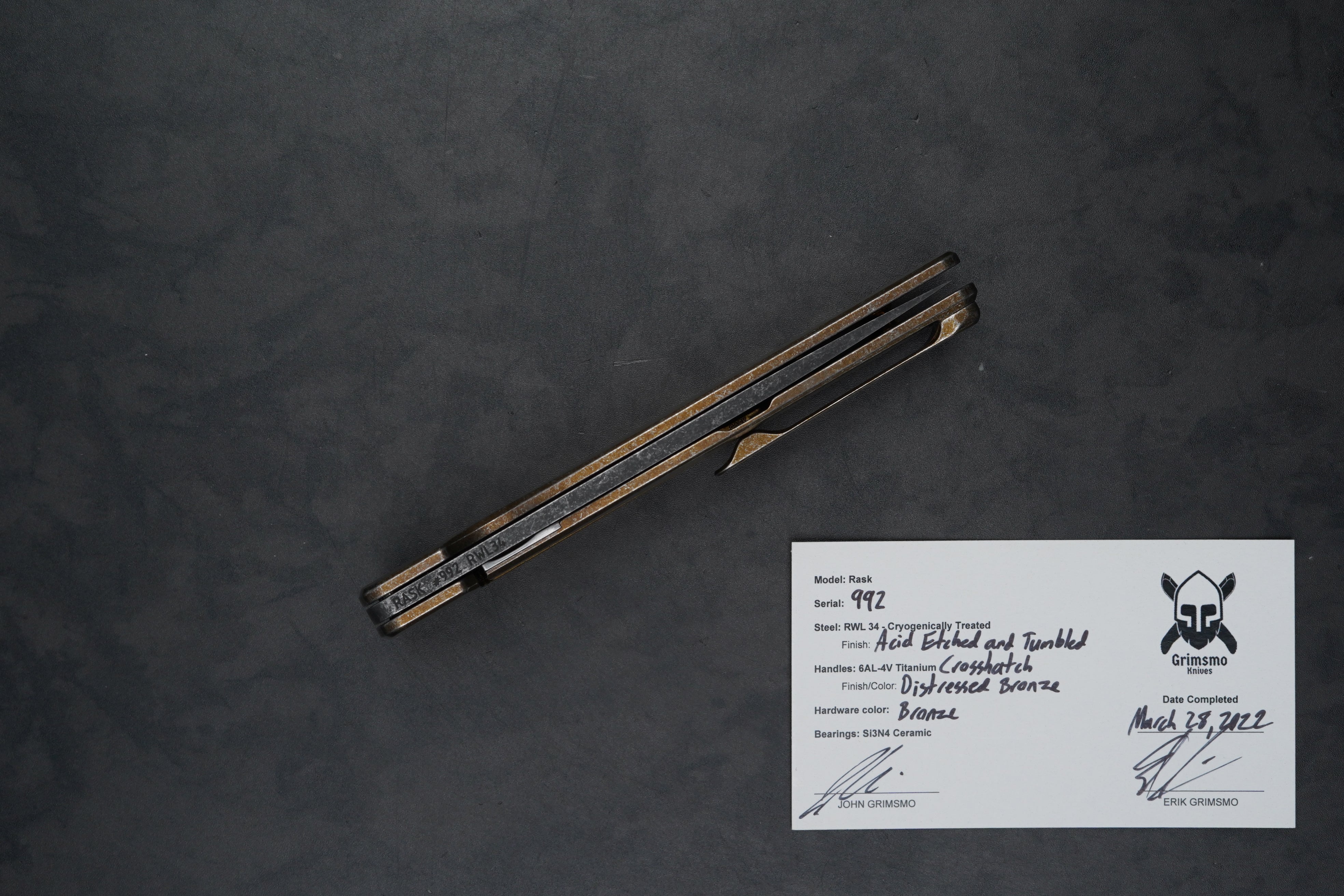 Rask #992 8759430329