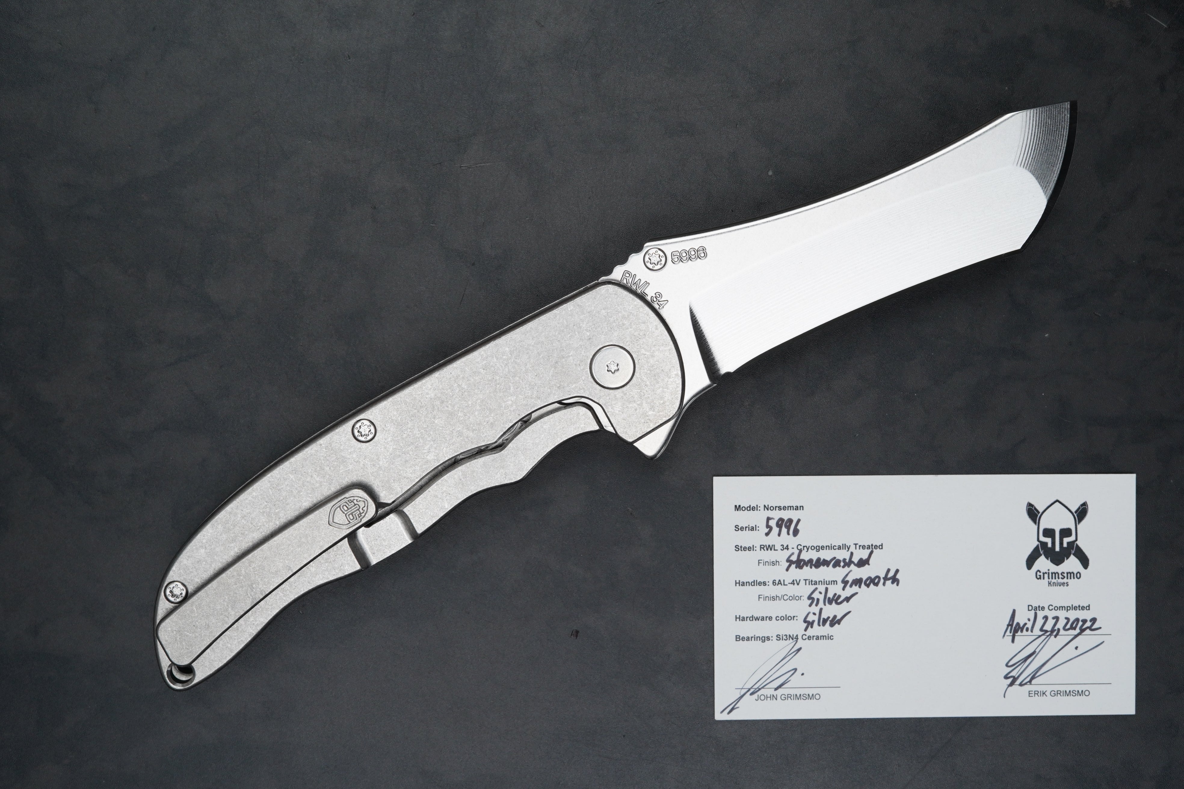 Norseman #5996 7834950429