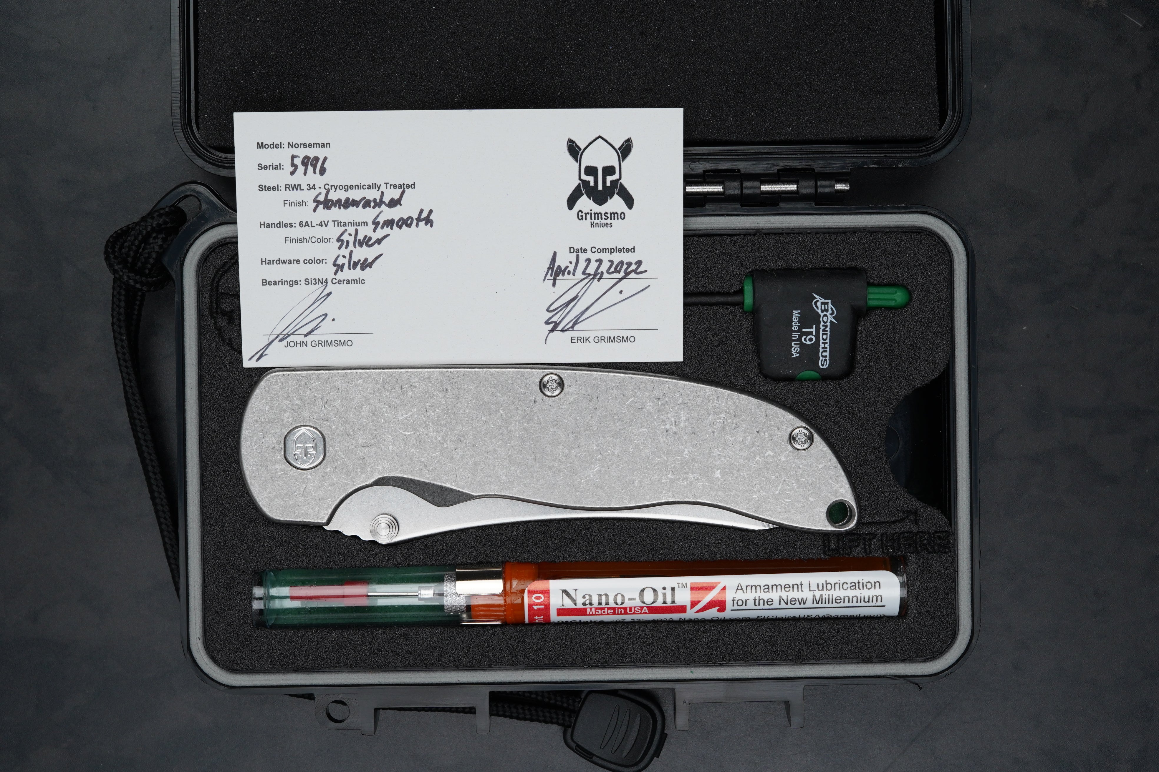 Norseman #5996 7834950429