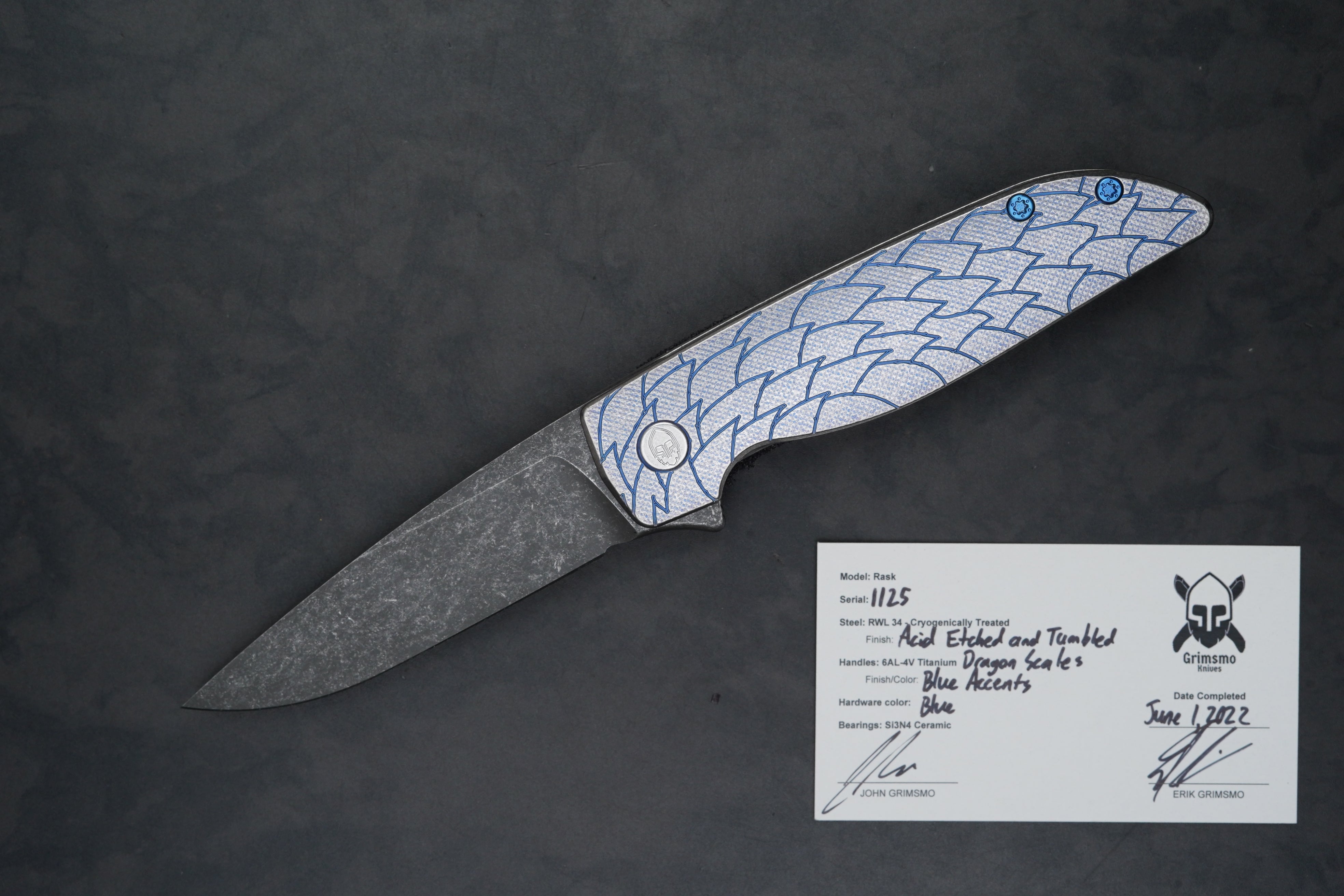 Rask #1125 3478920603