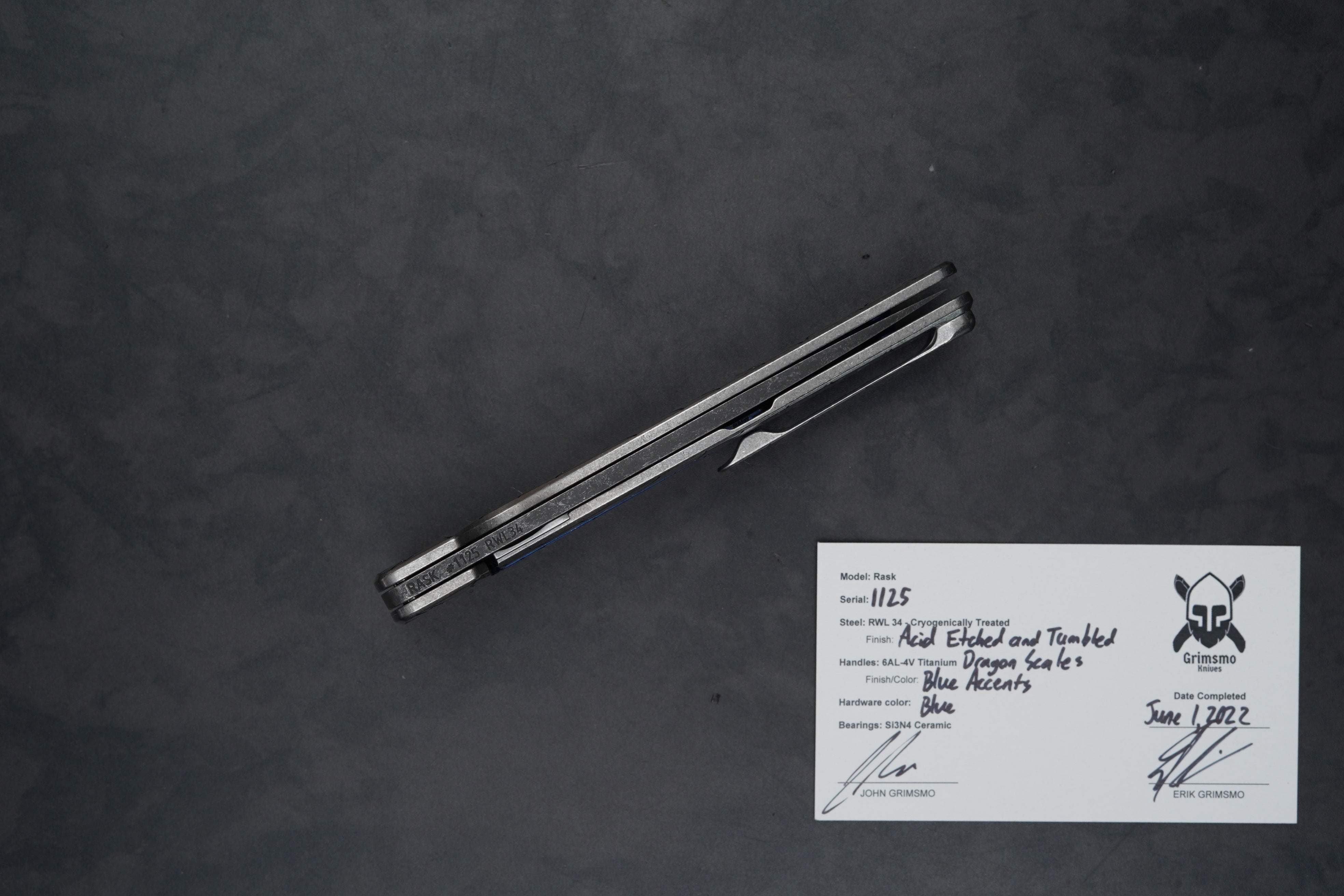 Rask #1125 3478920603