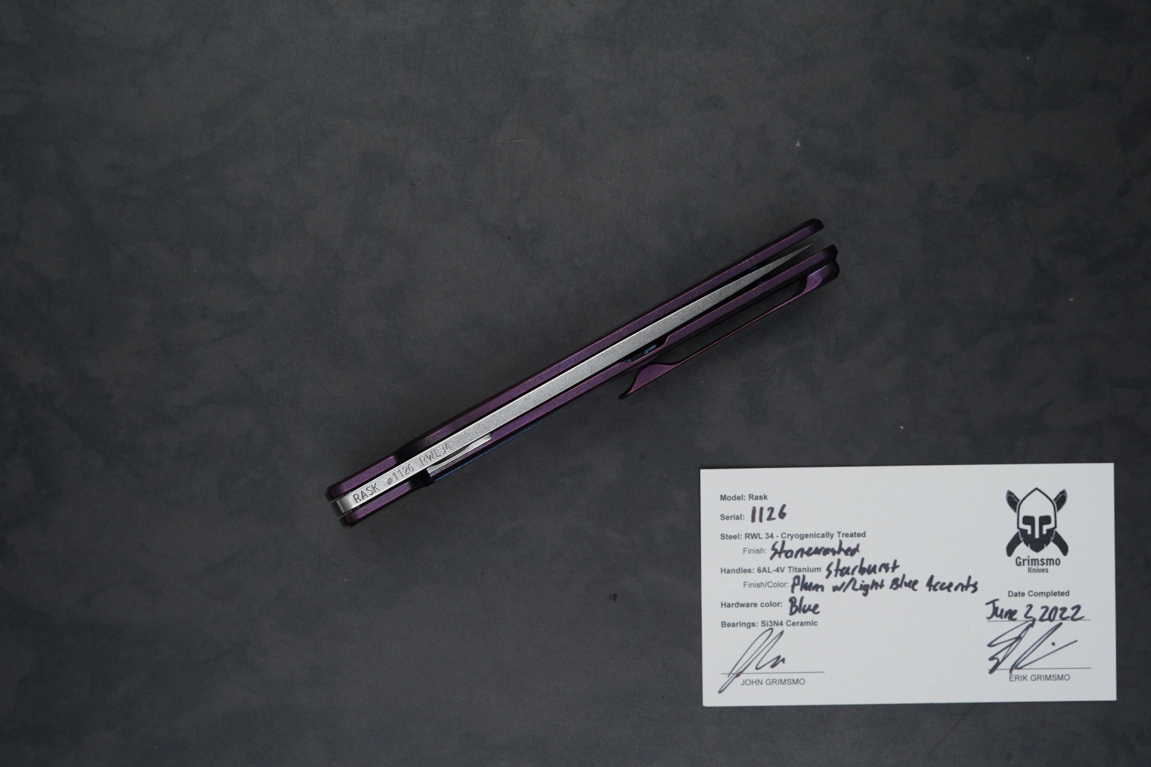 Rask #1126 3274890603