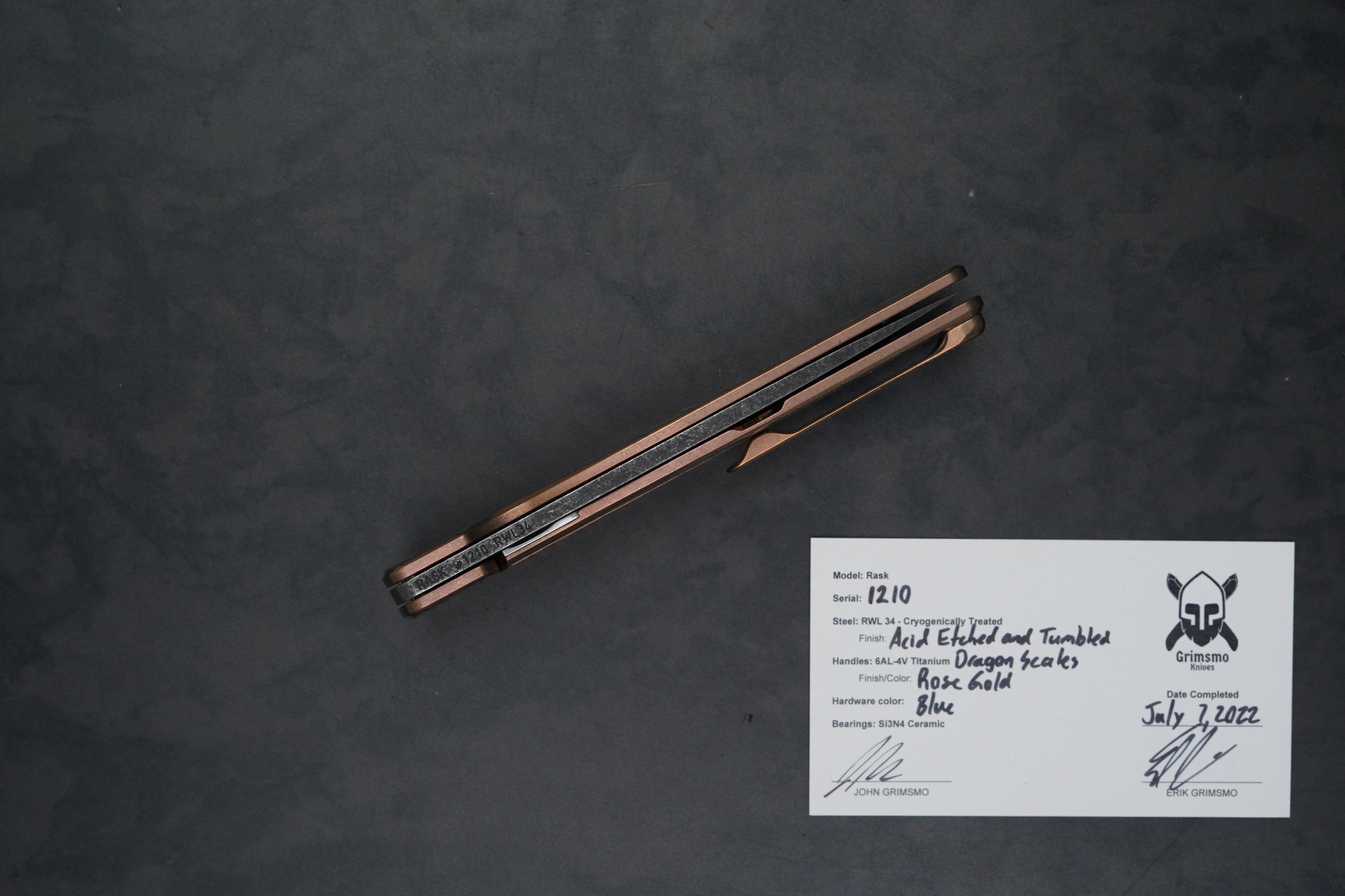 Rask #1210 7845930708