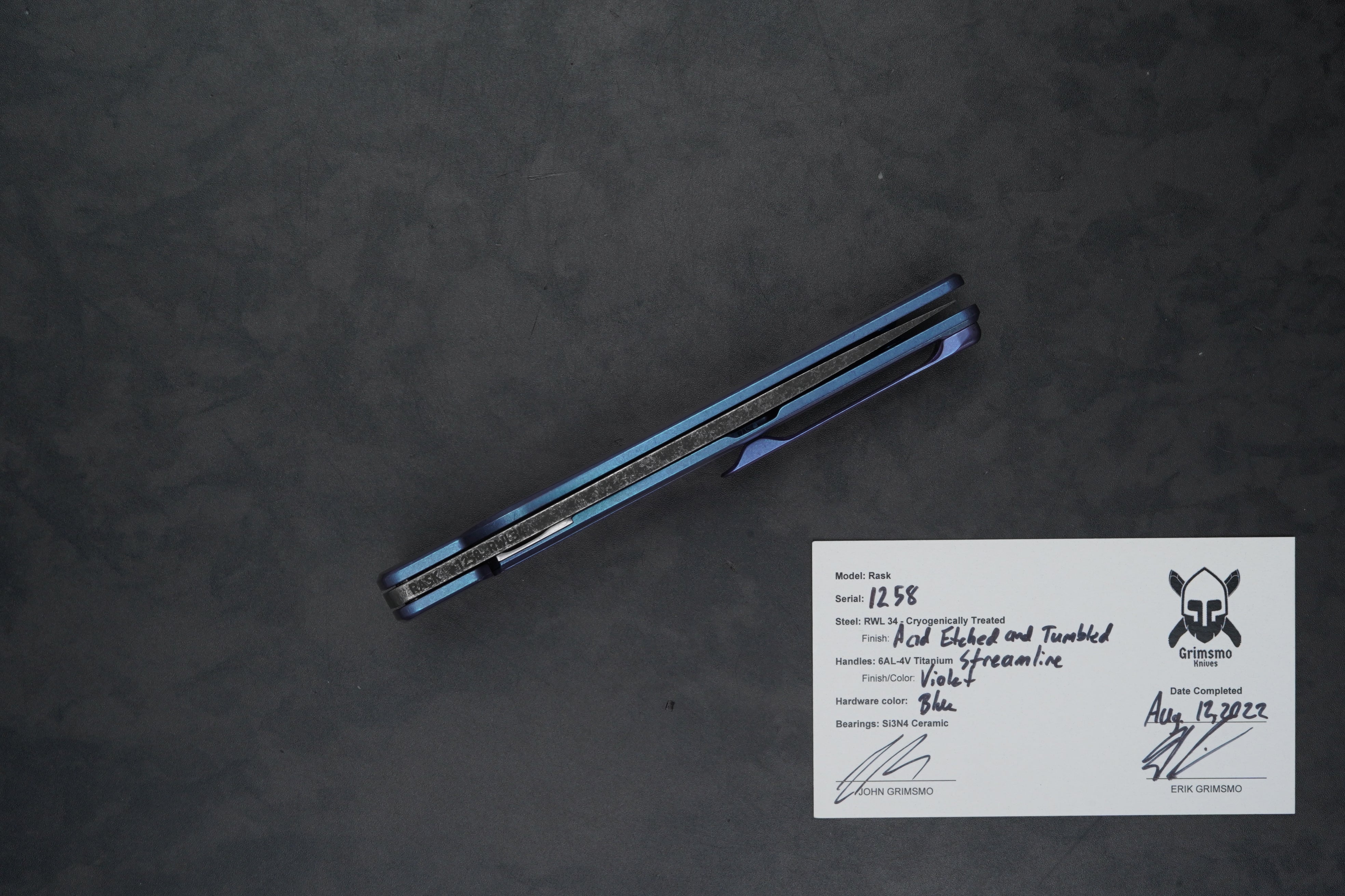 Rask #1258 8329100817