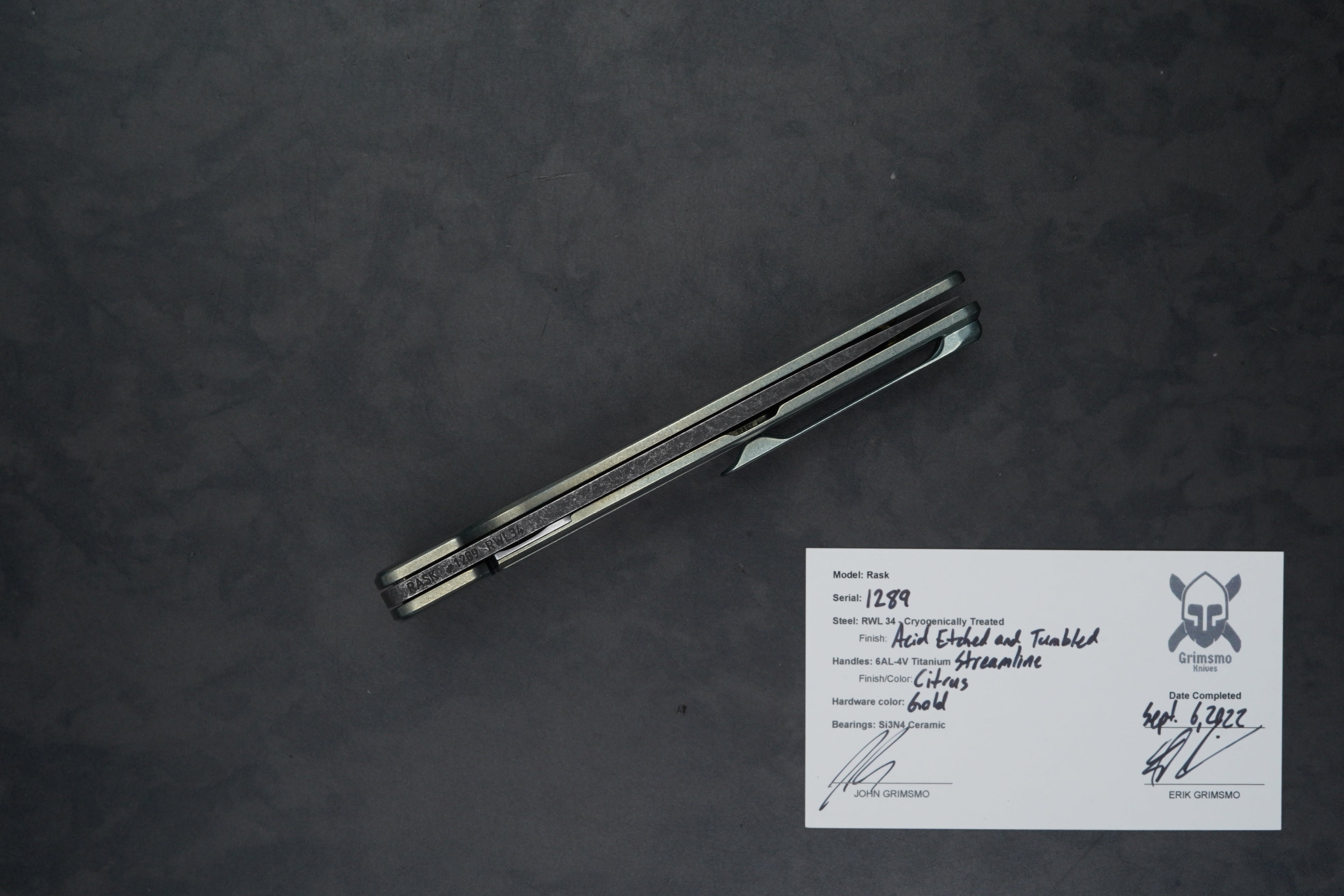 Rask #1289 7982340907