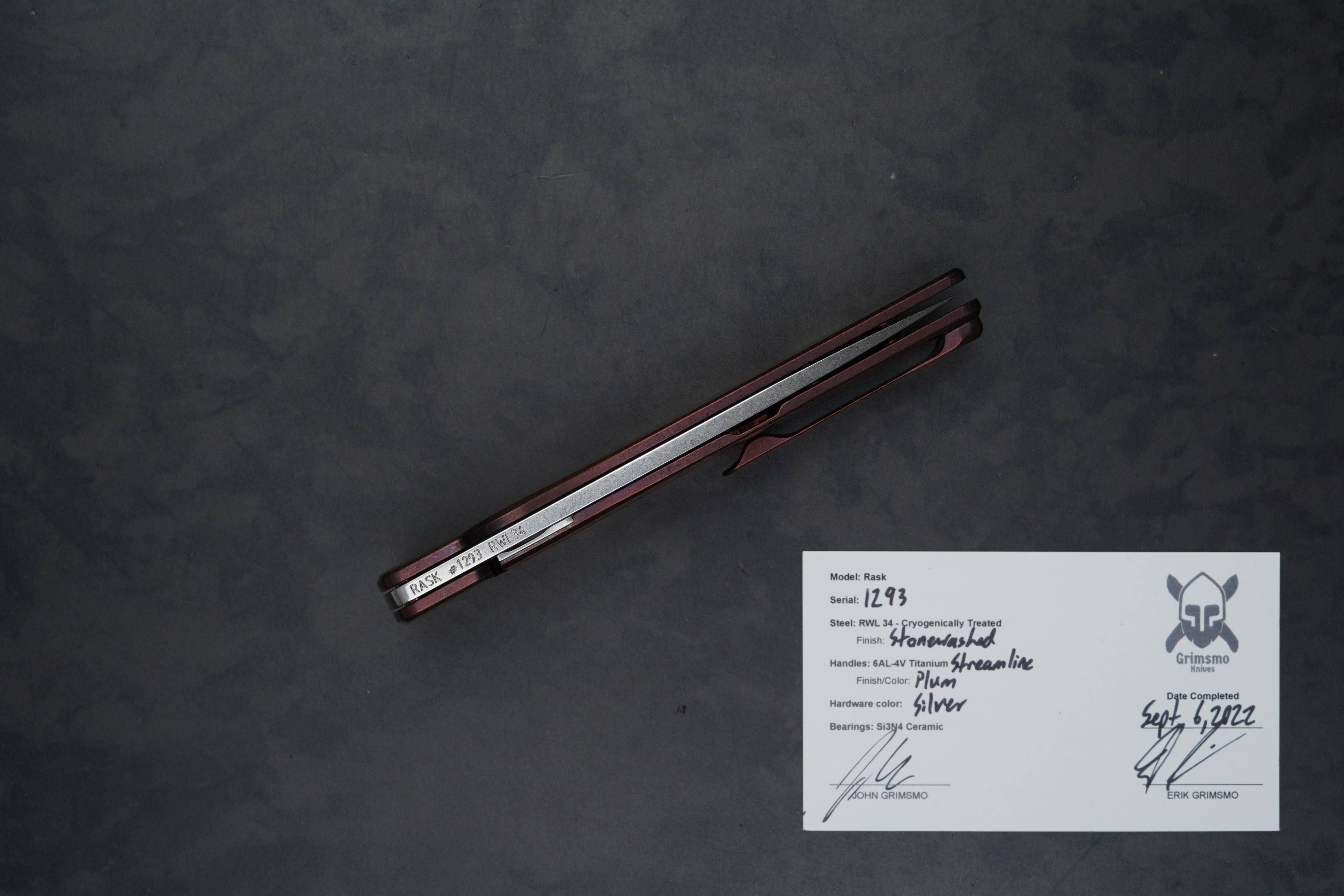 Rask #1293 4537890907