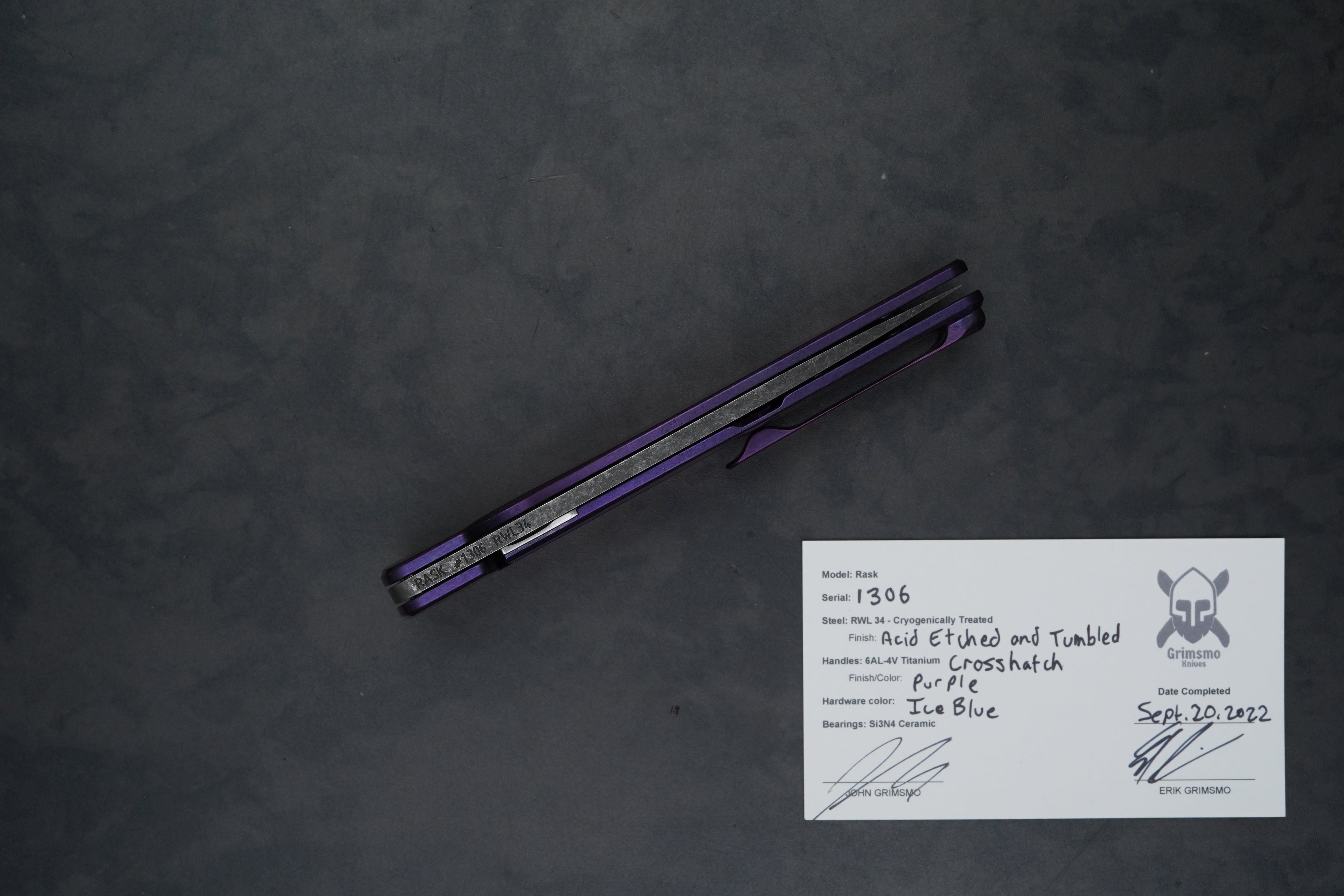 Rask #1306 7458930923