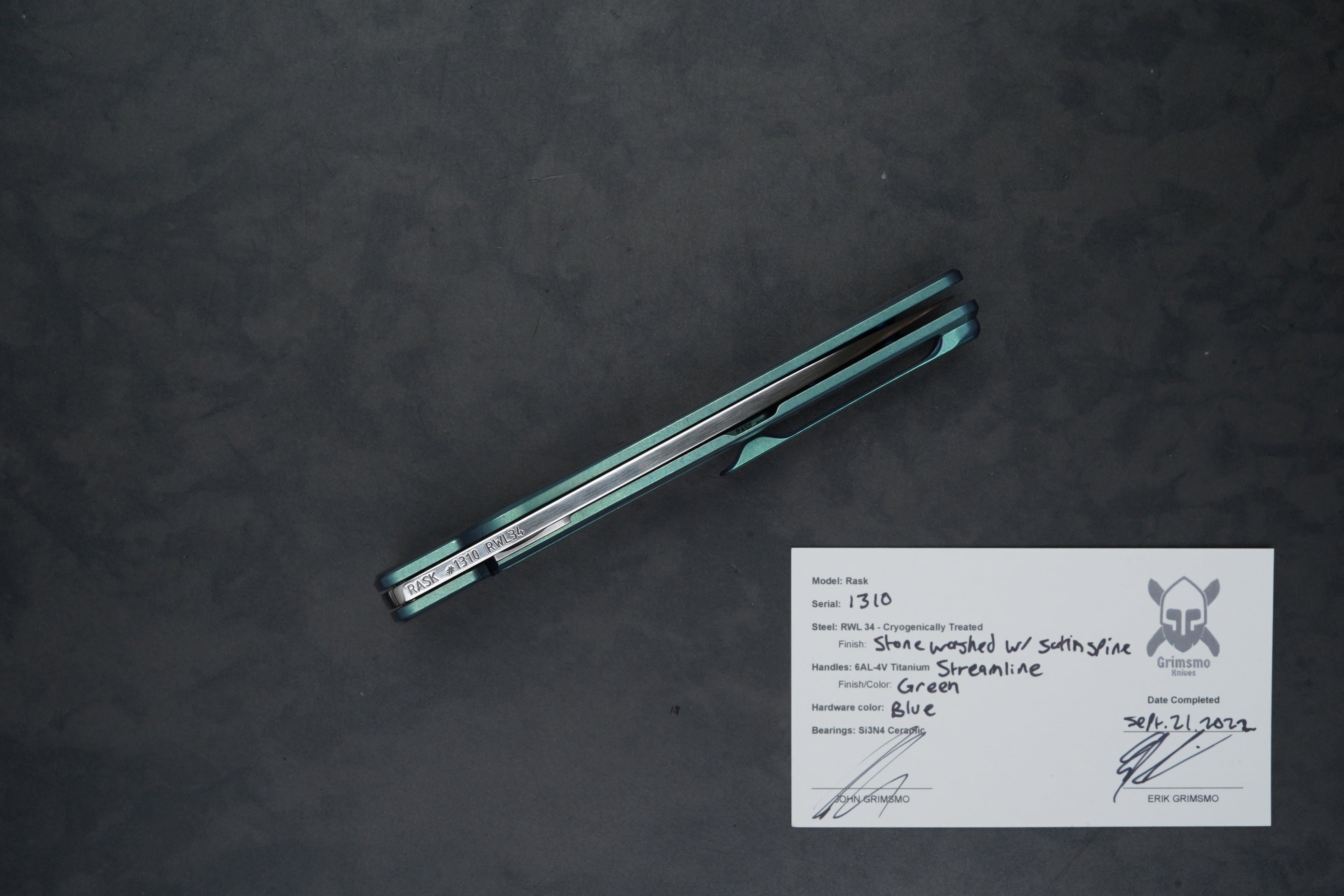 Rask #1310 3427890923