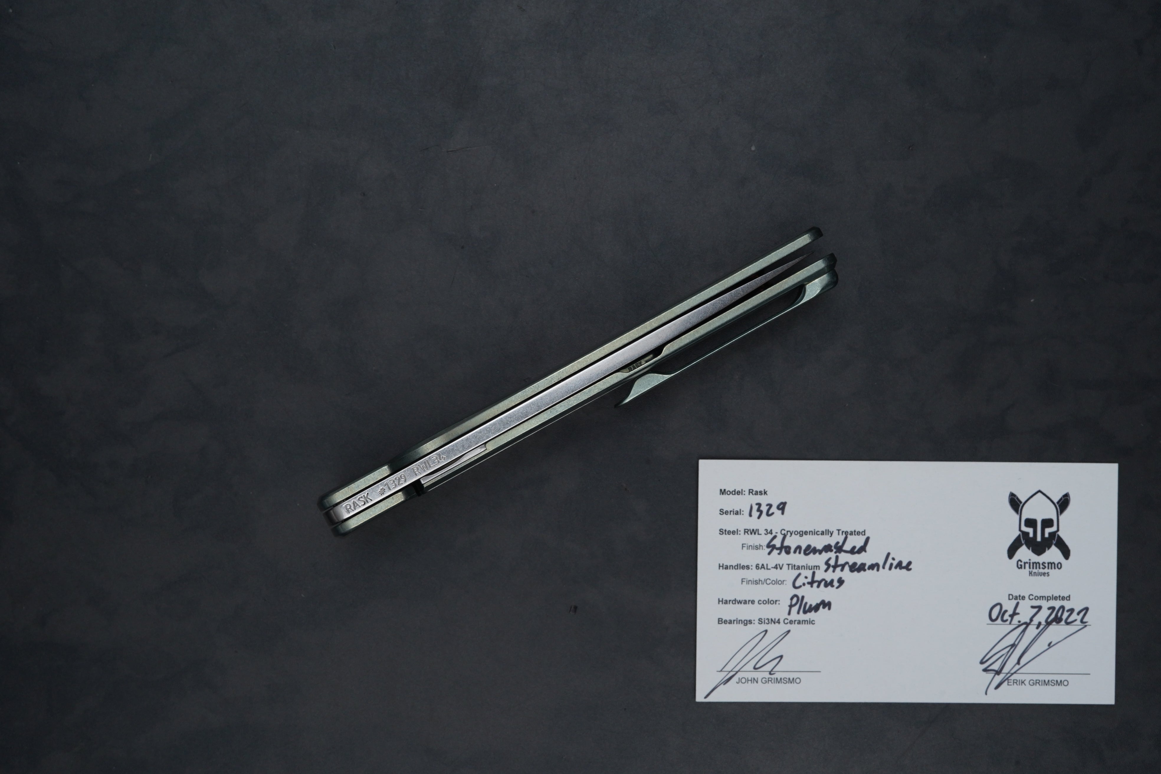 Rask #1329 7423981011