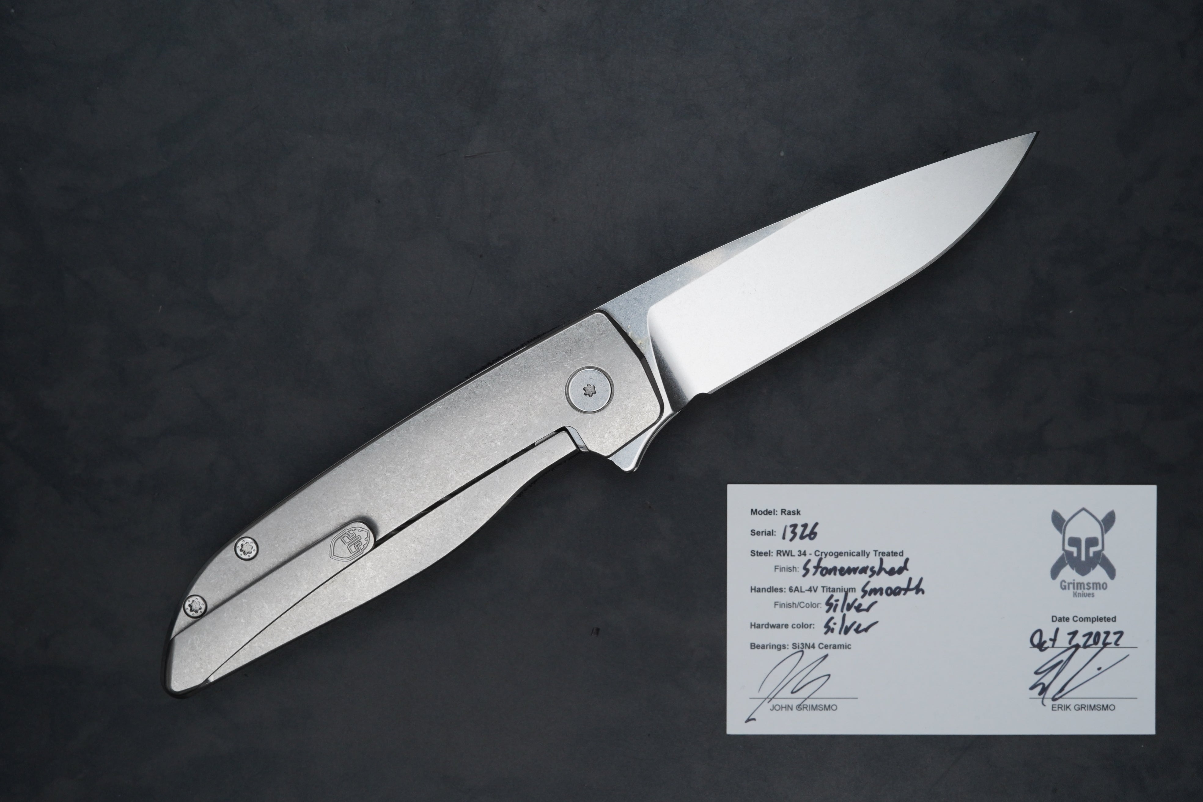 Rask #1326 5743891011