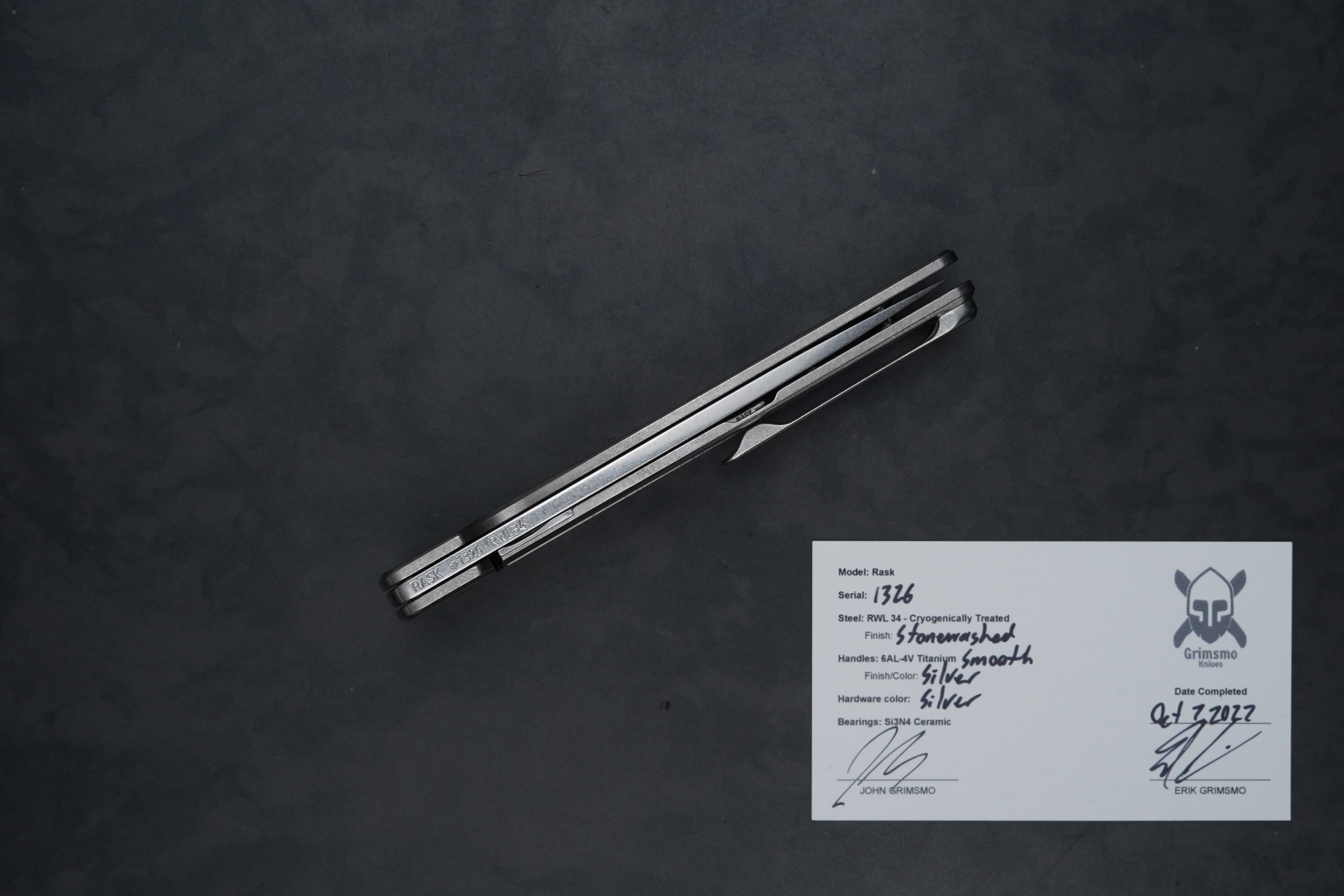 Rask #1326 5743891011