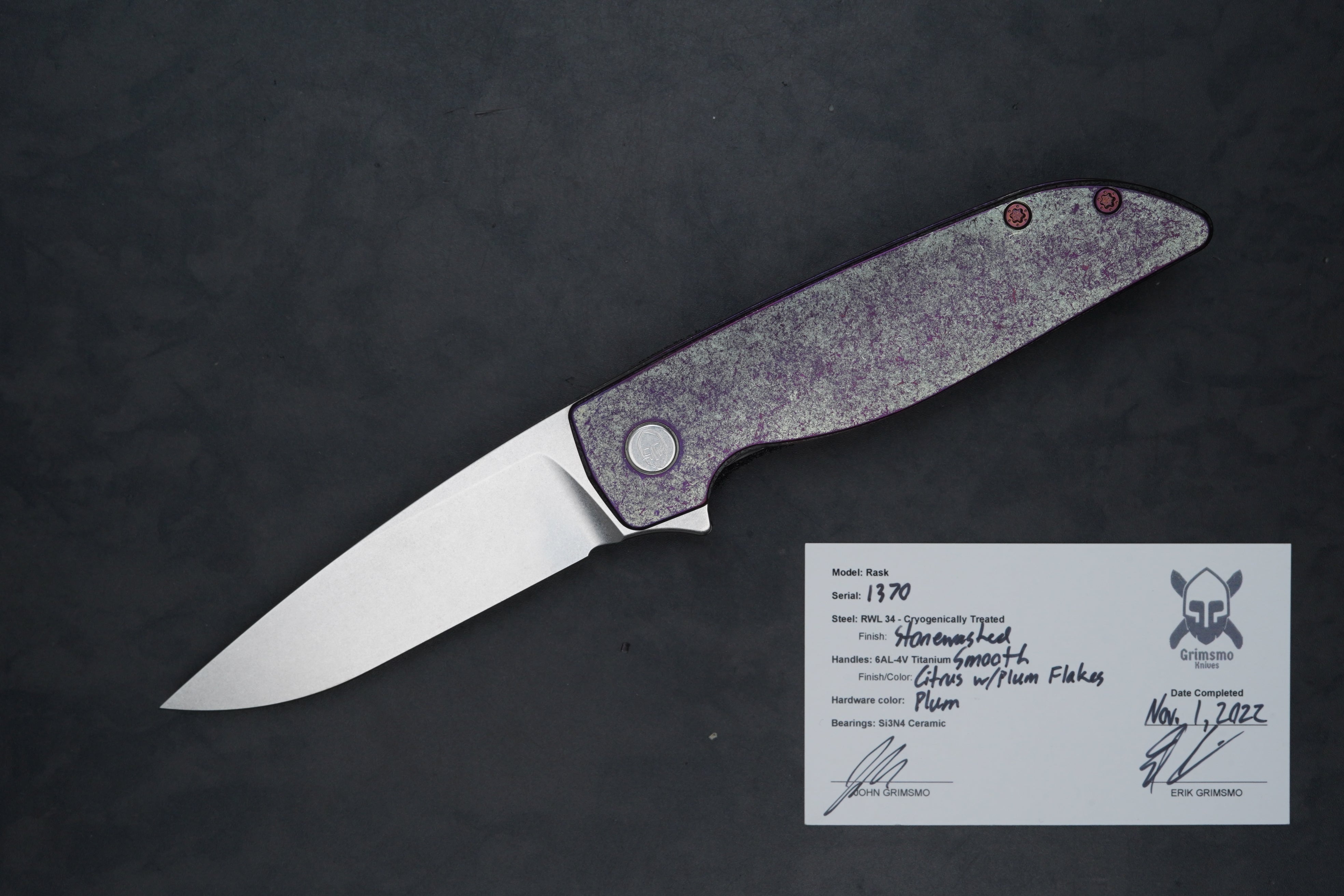 Rask #1370 9872311103