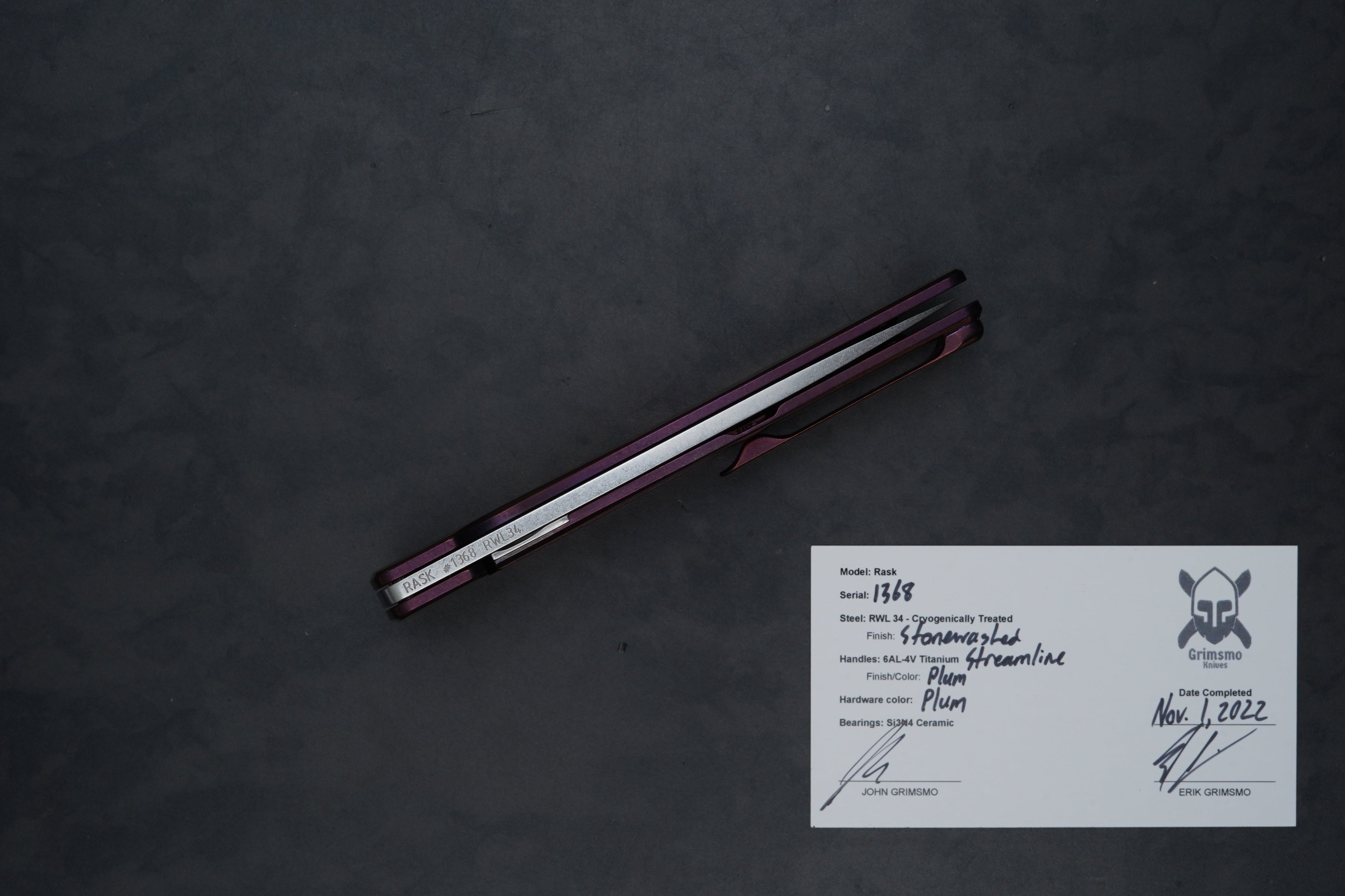 Rask #1368 9843721103