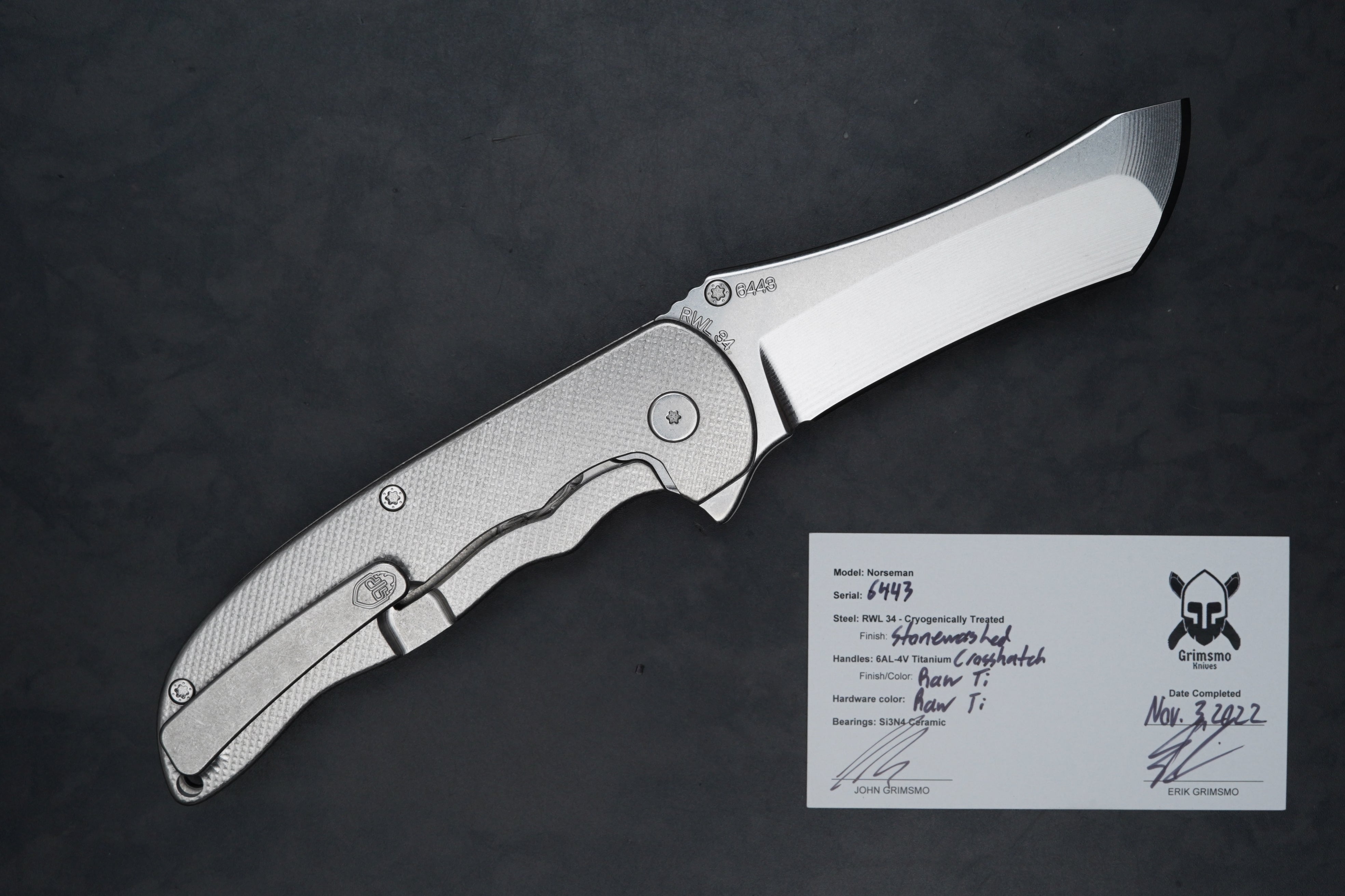 Norseman #6443 7894321111