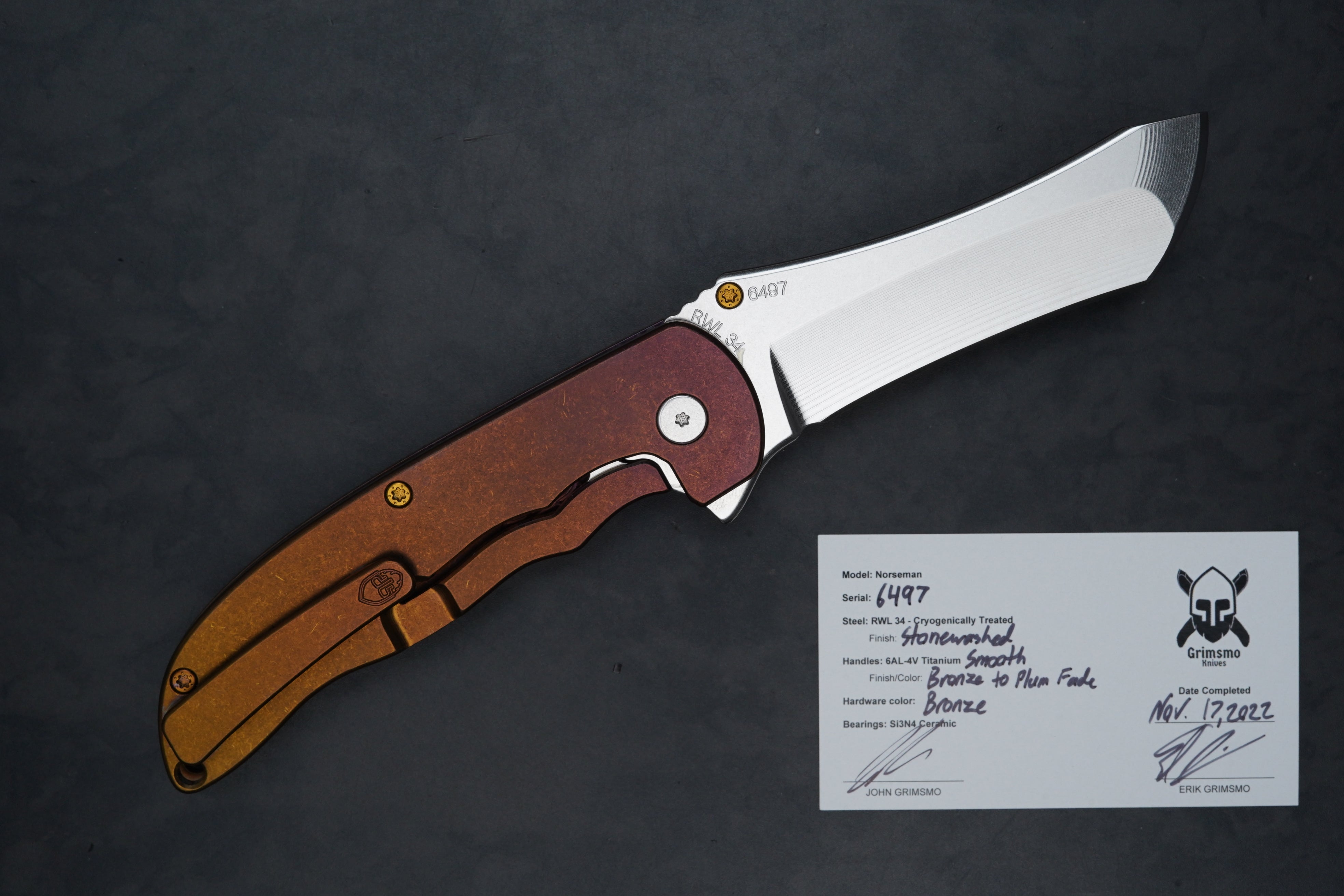 Norseman #6497 4327891122