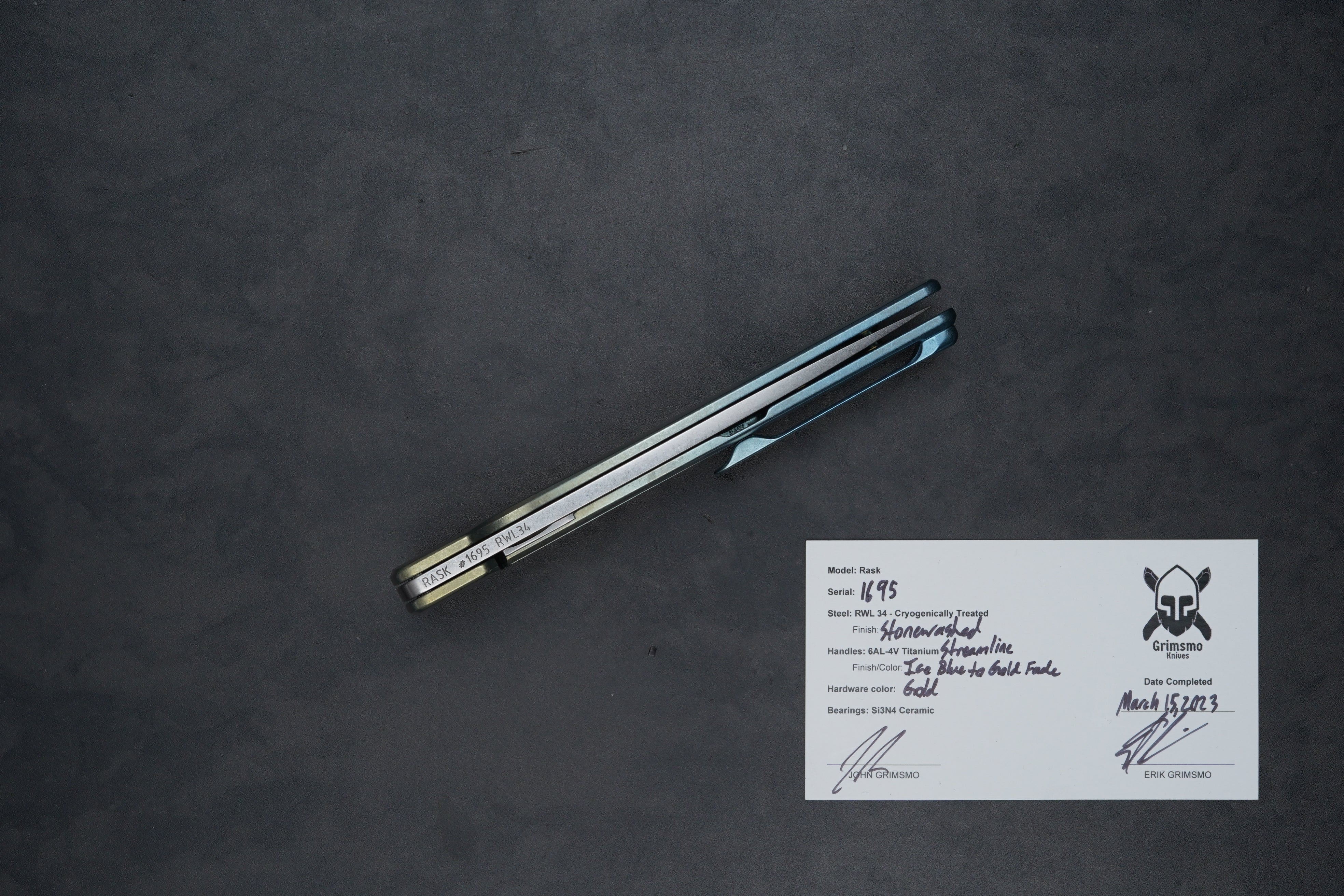 Rask #1695 4378920327