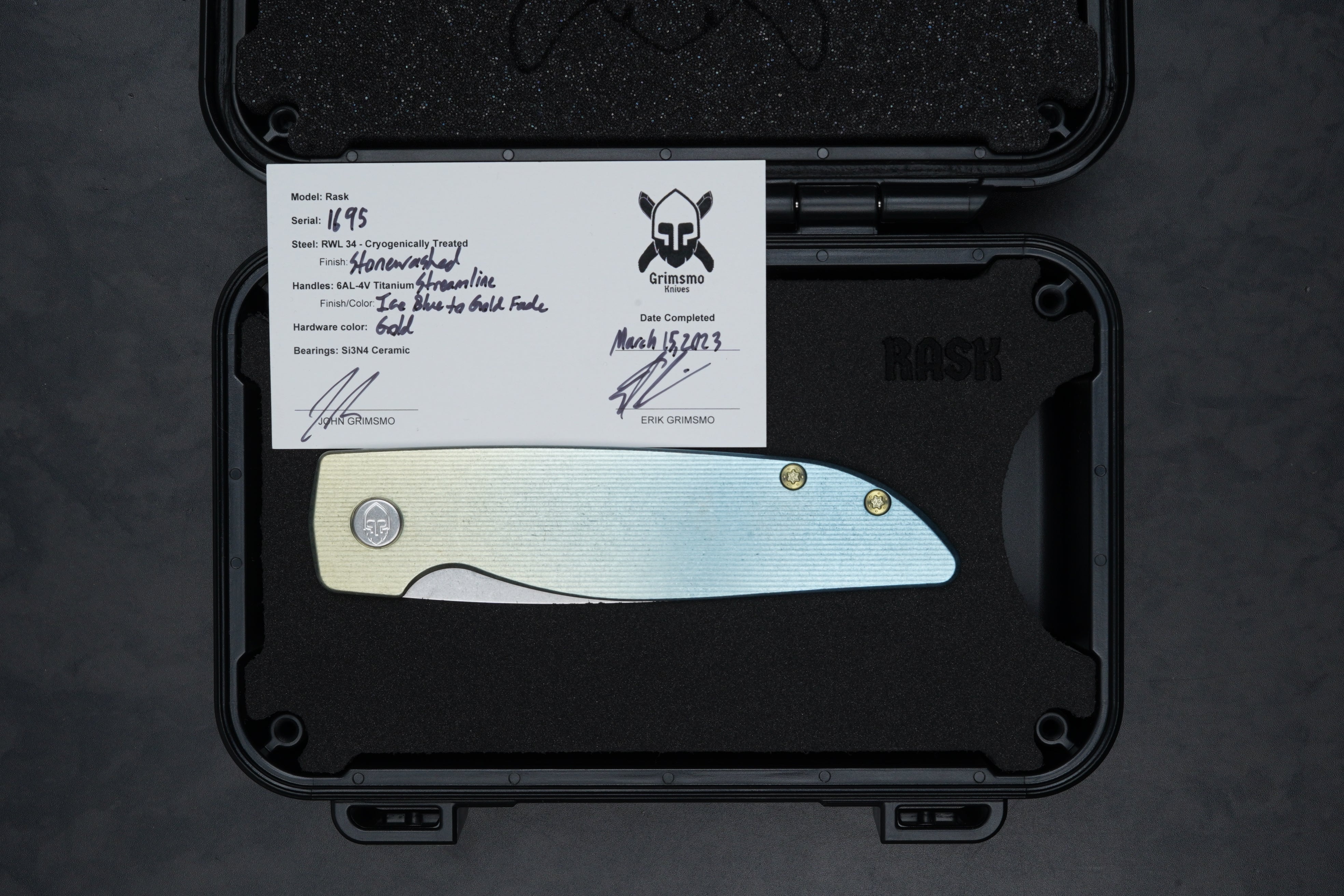 Rask #1695 4378920327