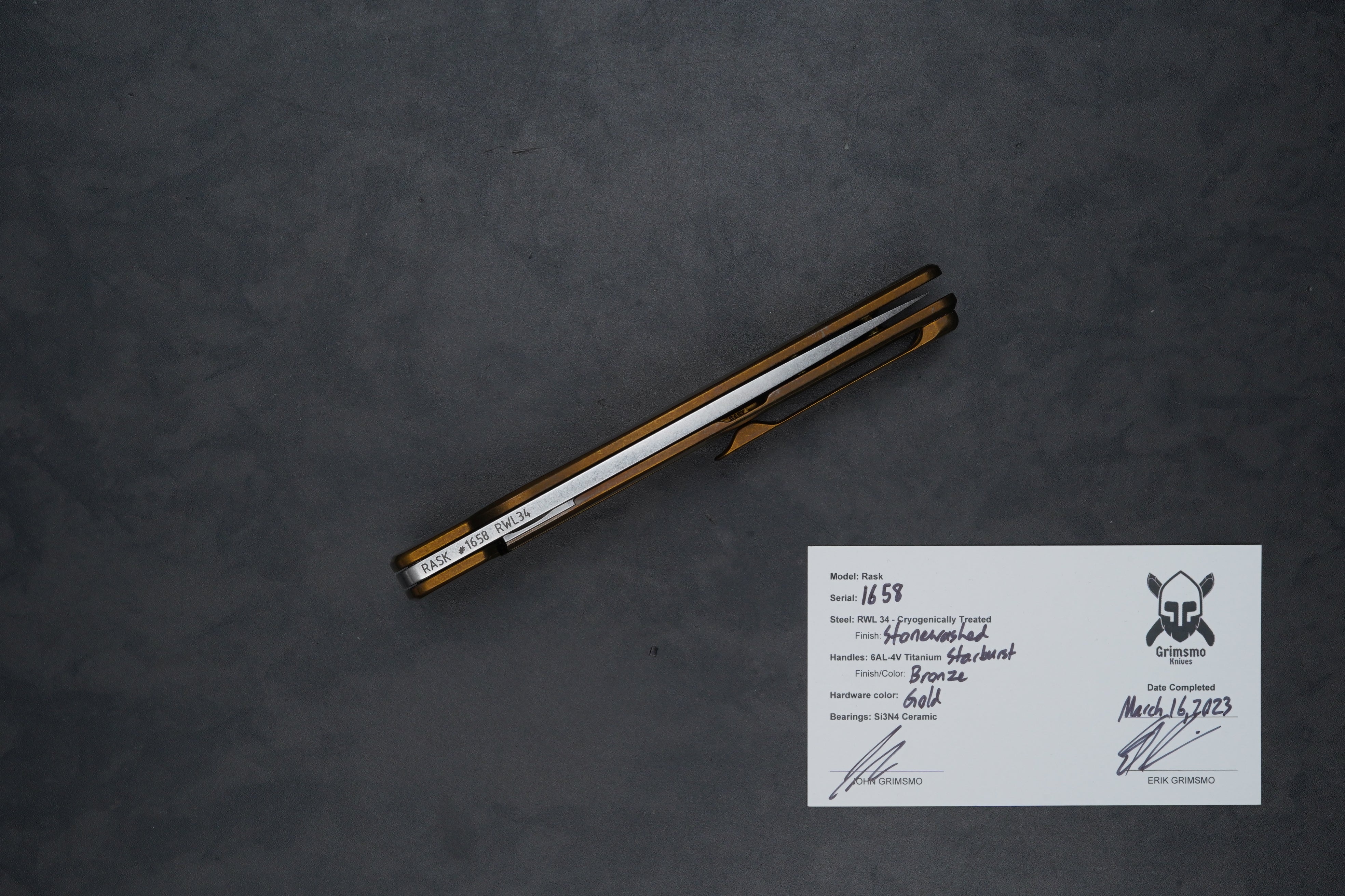 Rask #1658 4783290327