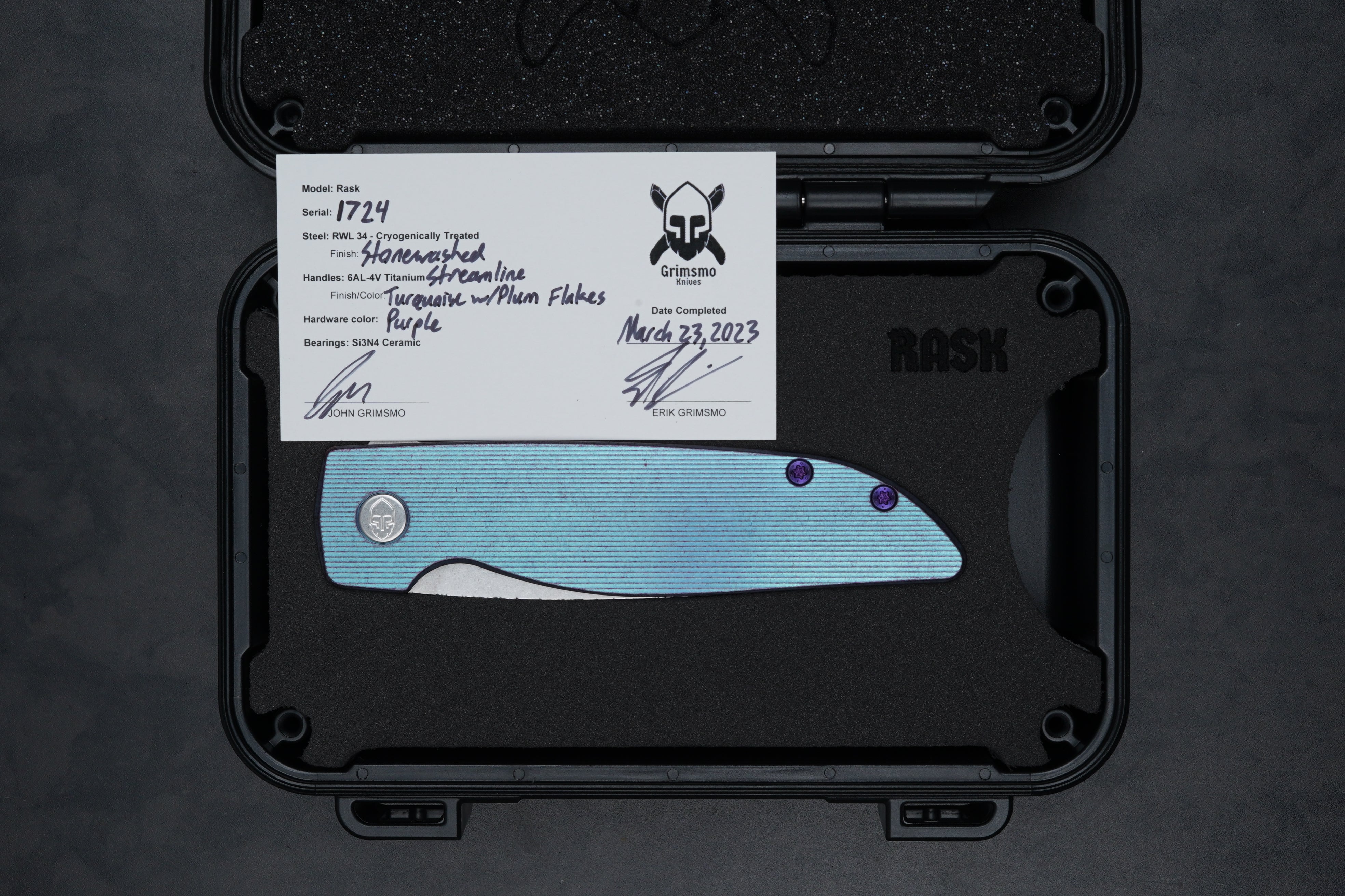 Rask #1724 7834920329