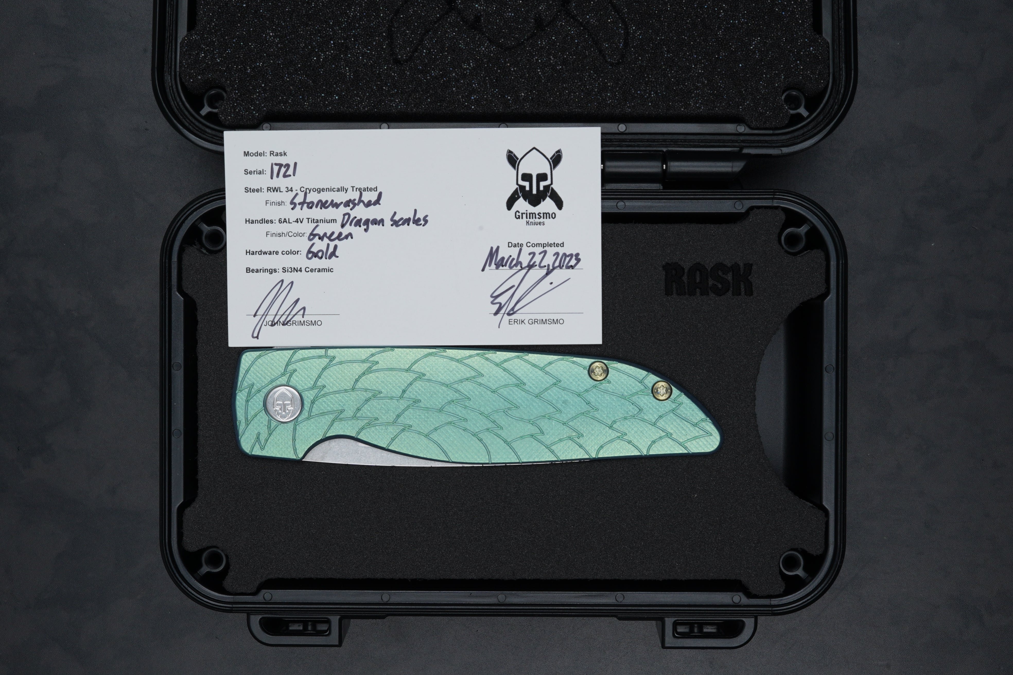 Rask #1721 4389720329