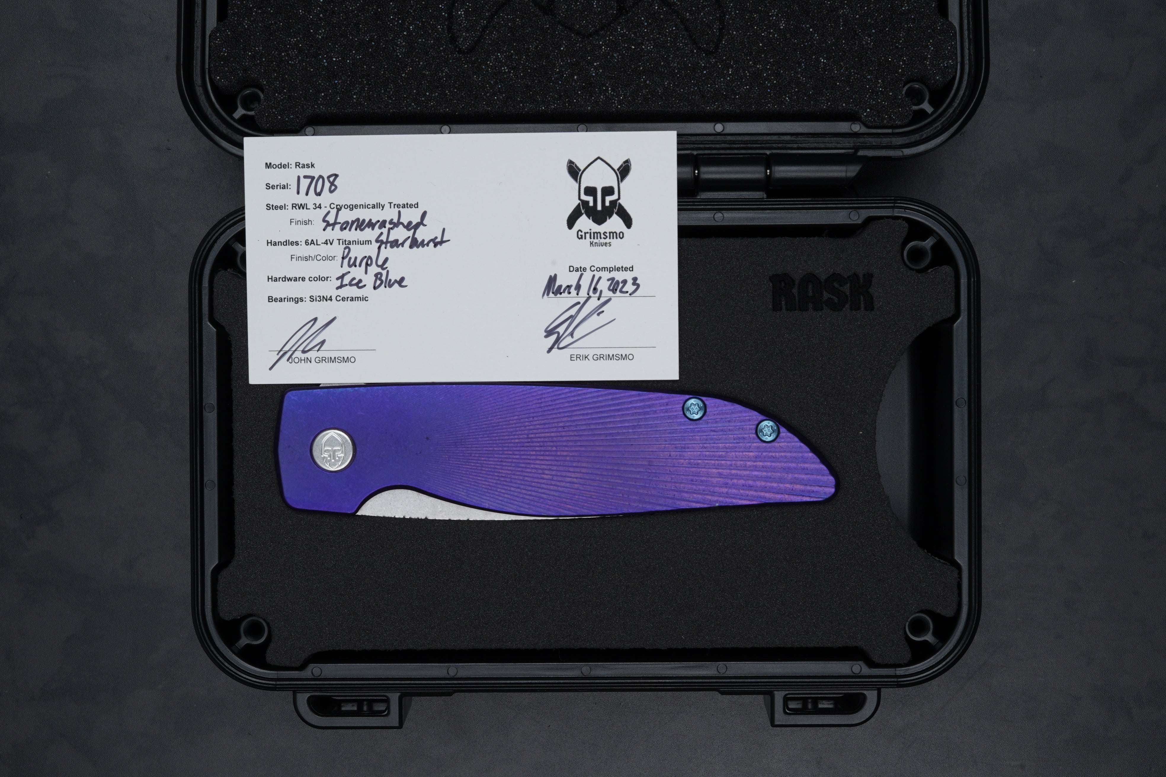 Rask #1708 8943020329