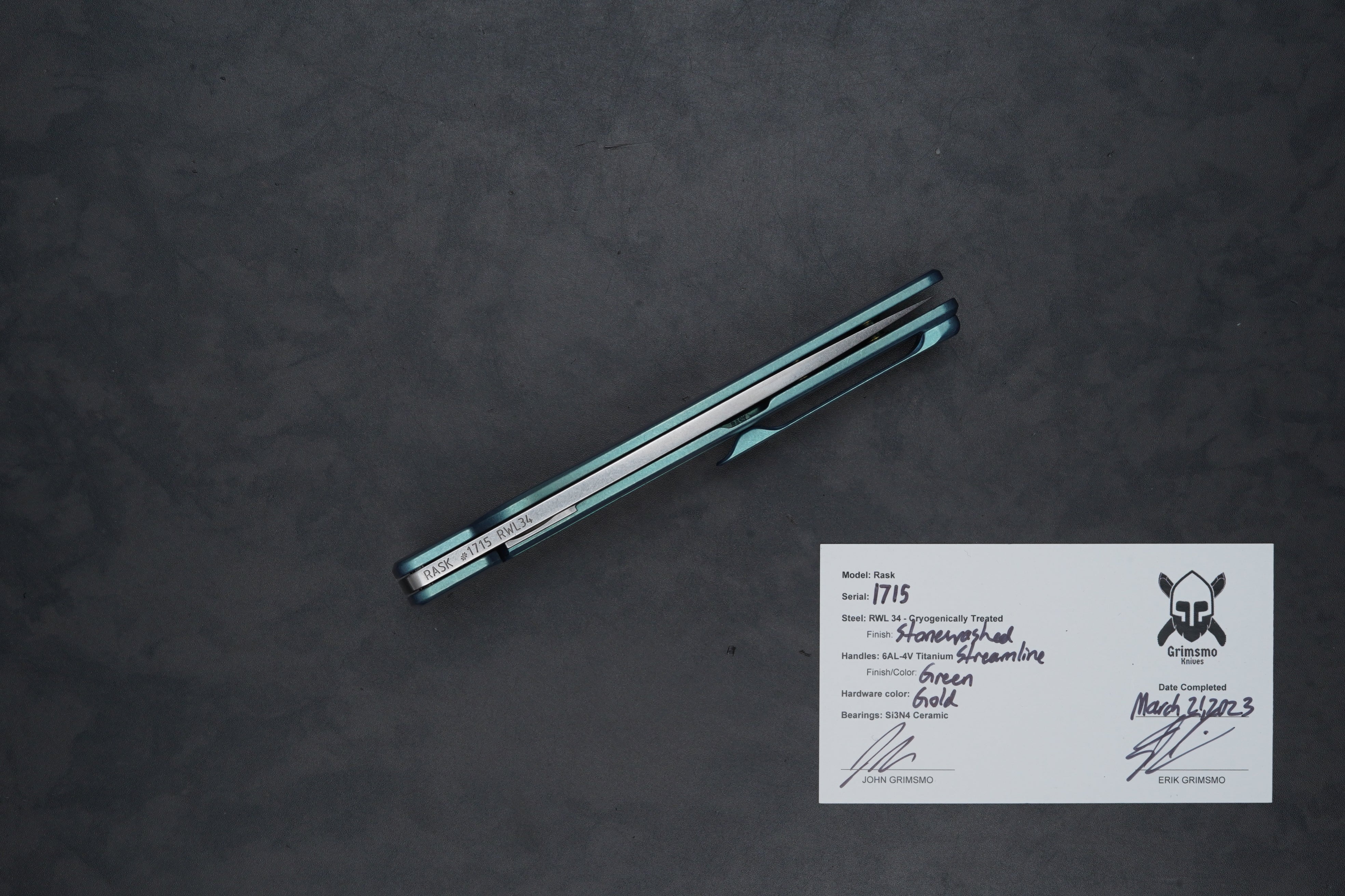 Rask #1715 9847230329