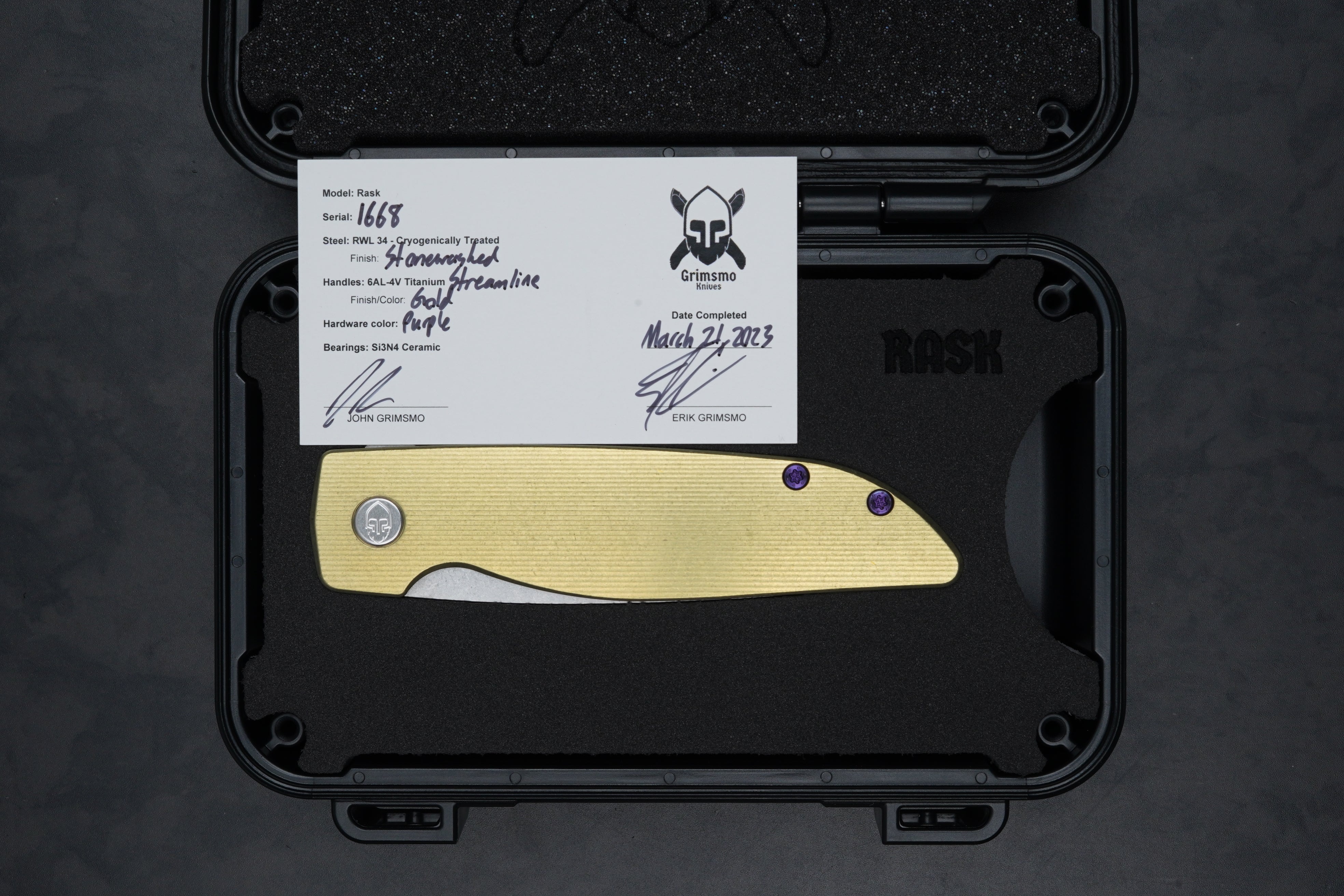 Rask #1668 3498270329