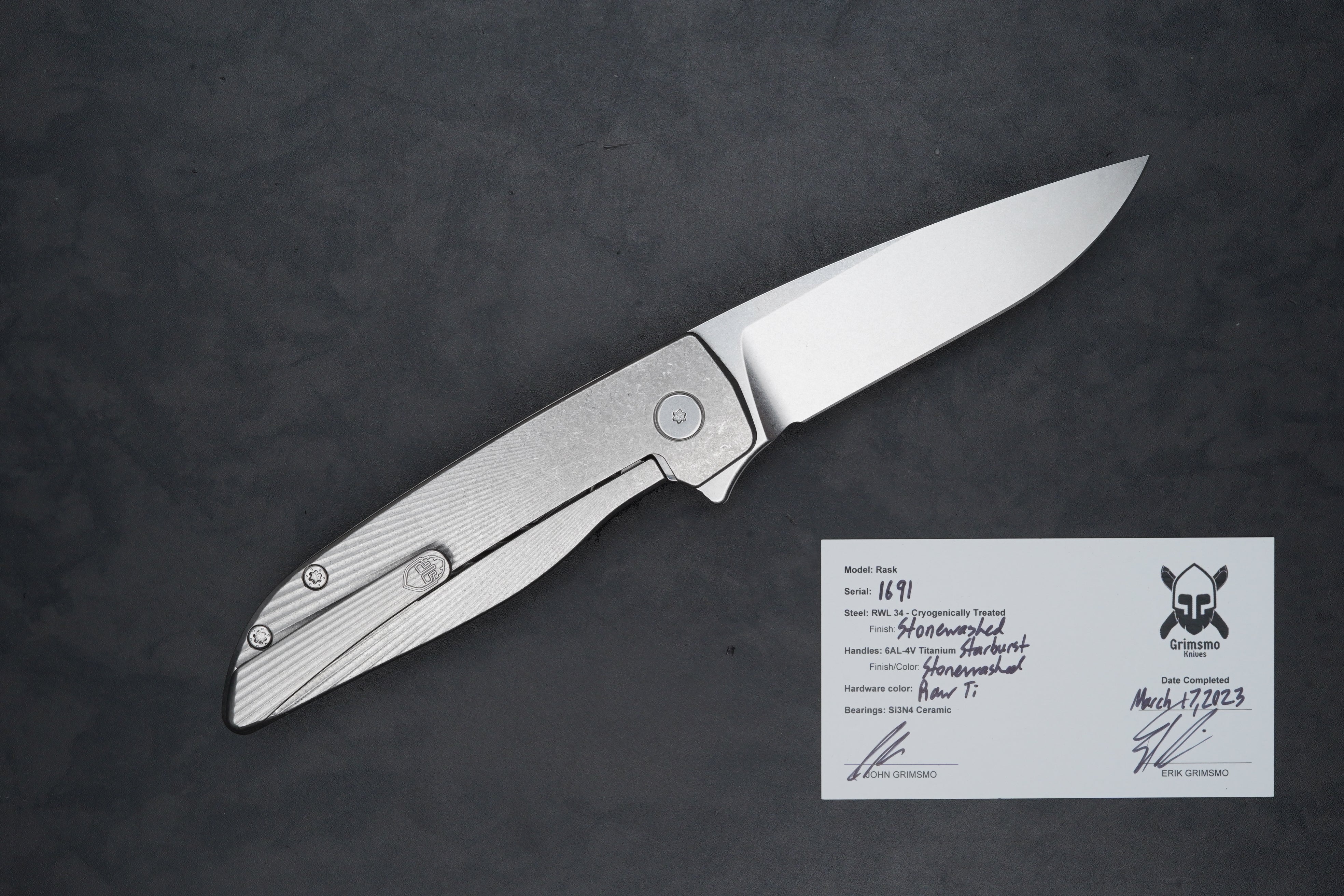 Rask #1691 9834200329