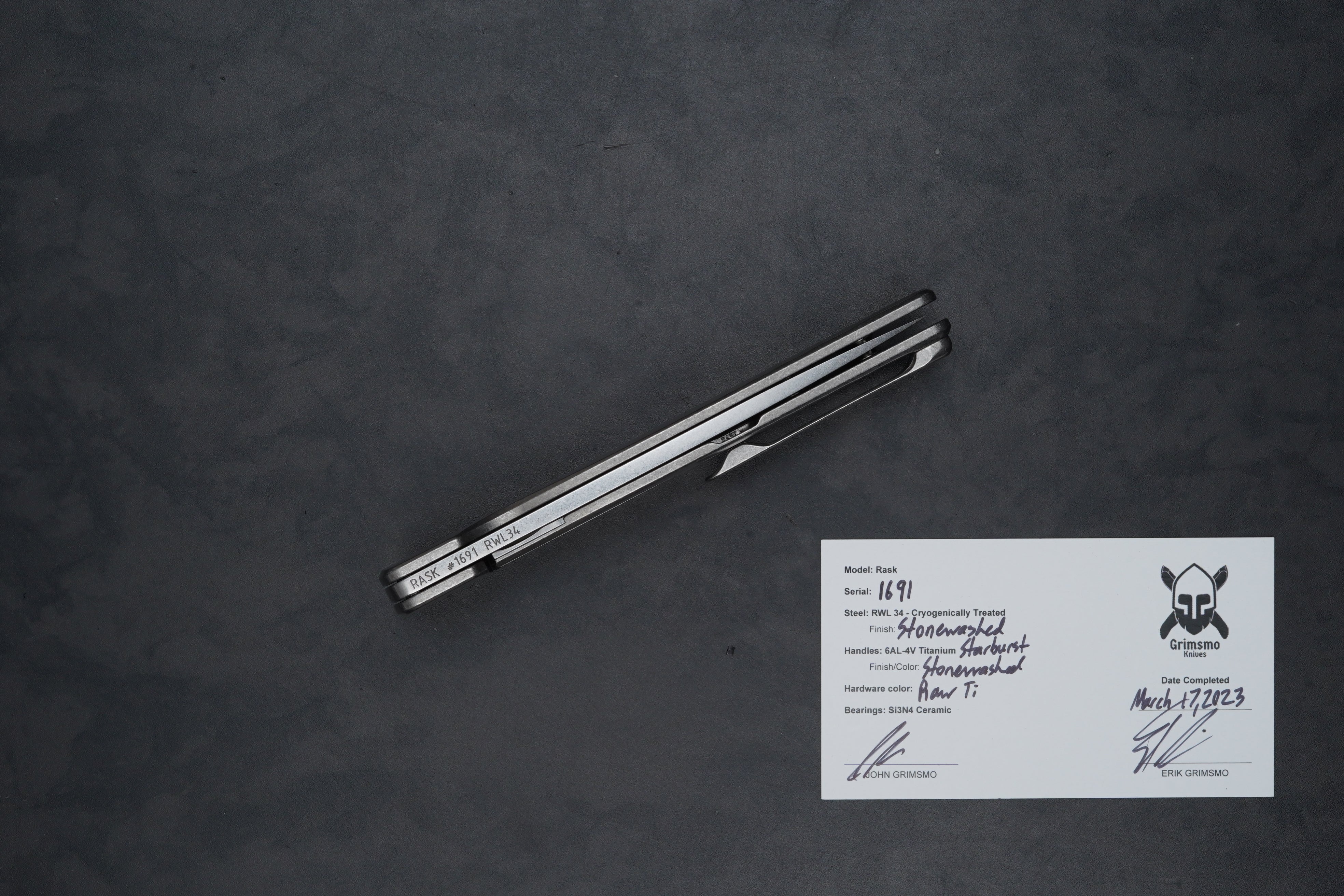 Rask #1691 9834200329