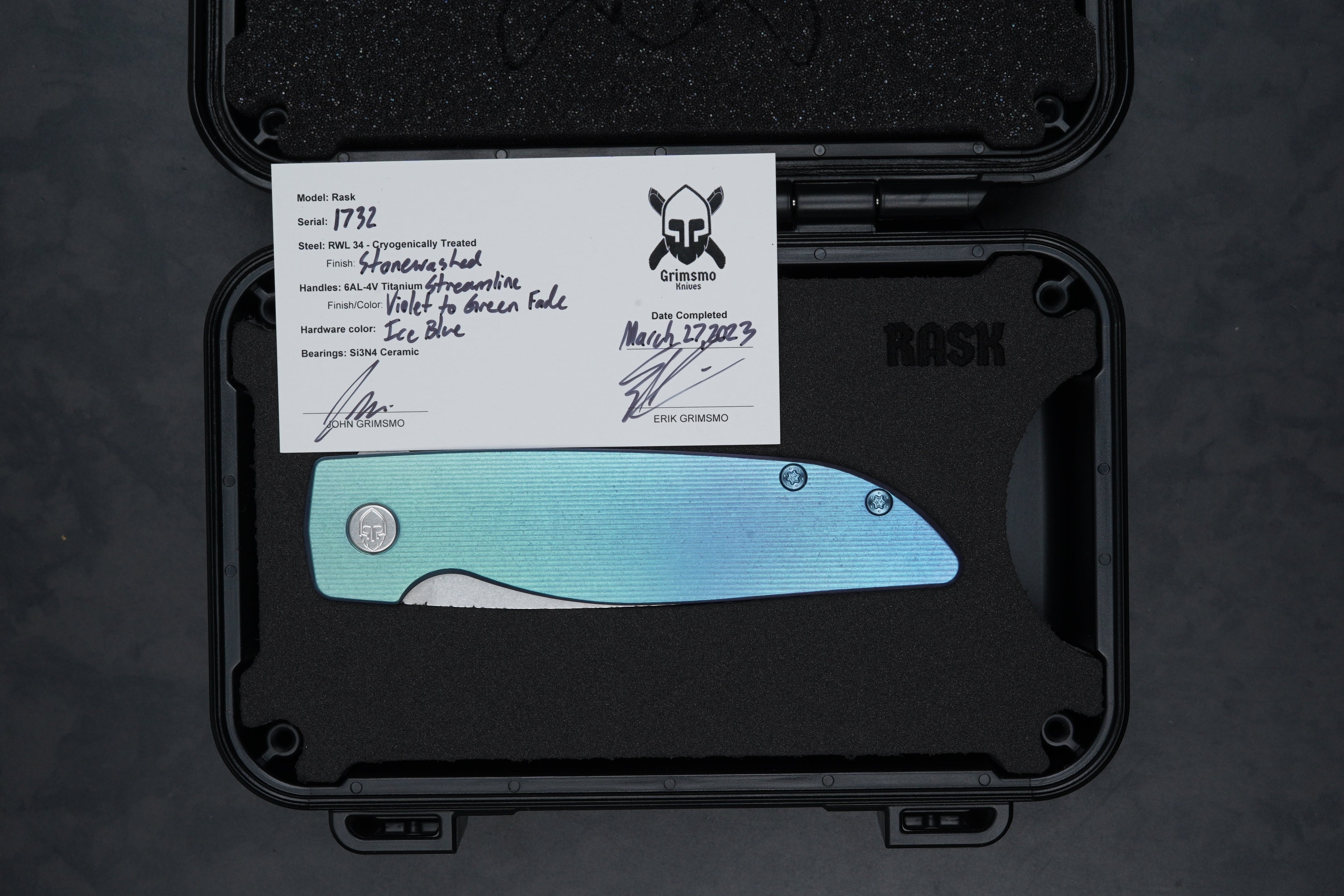 Rask #1732 9834720404